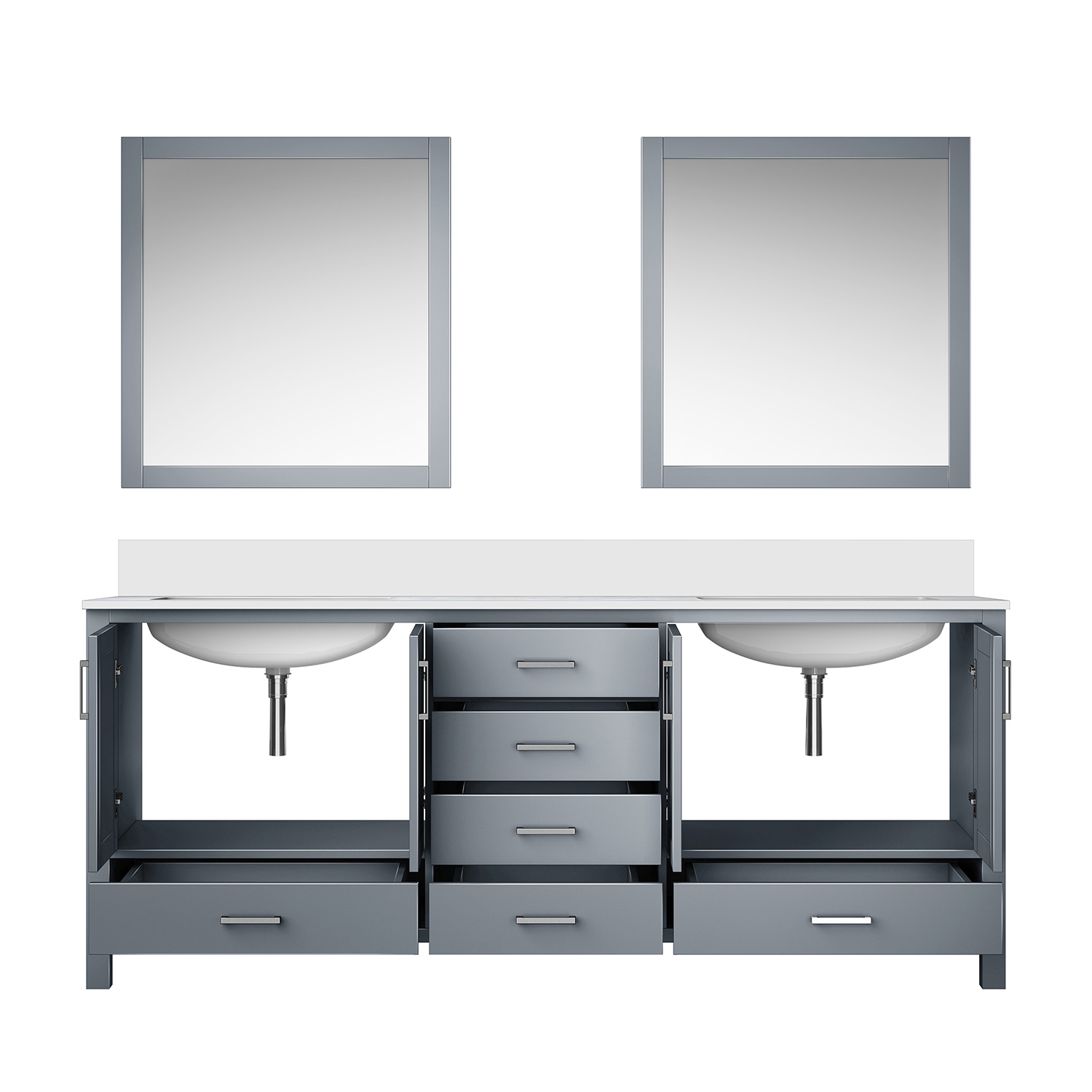 Lexora LJ342280DBWQM30 Bath-Vanity-Combo - View #4