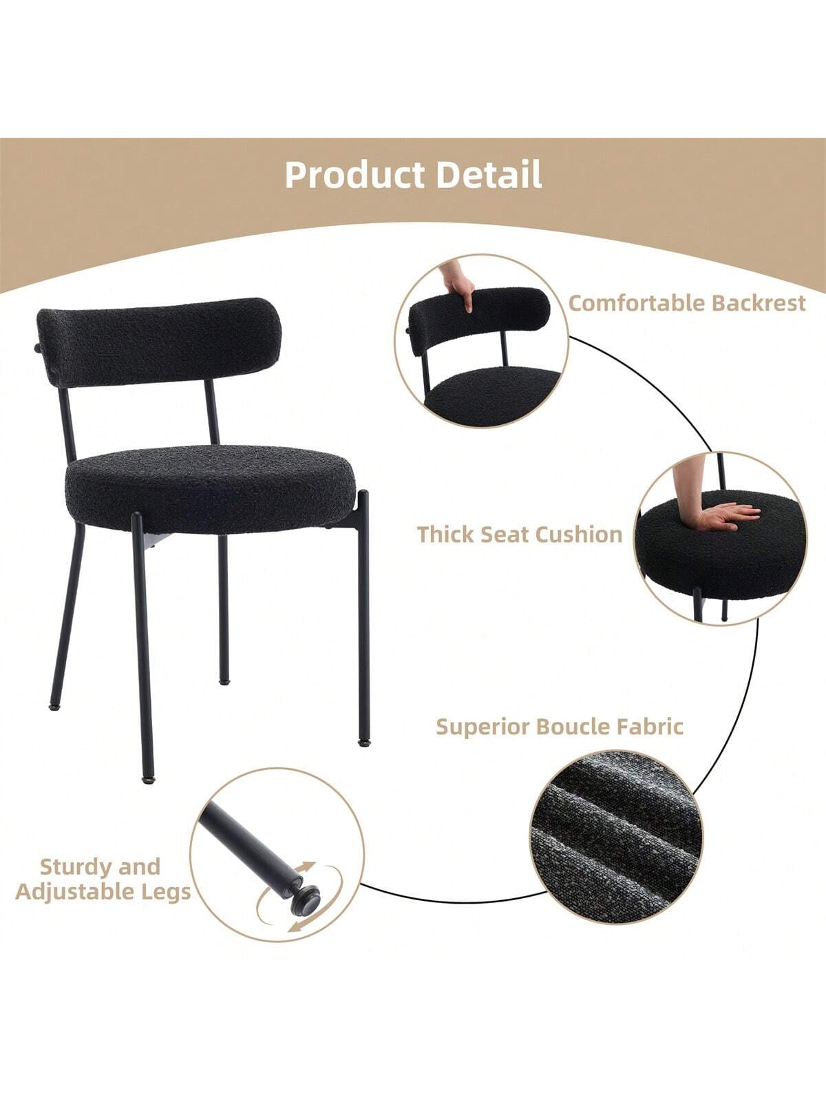 Qeetex PHO-13CCNNU3-HF4 Dining-Chairs - View #6