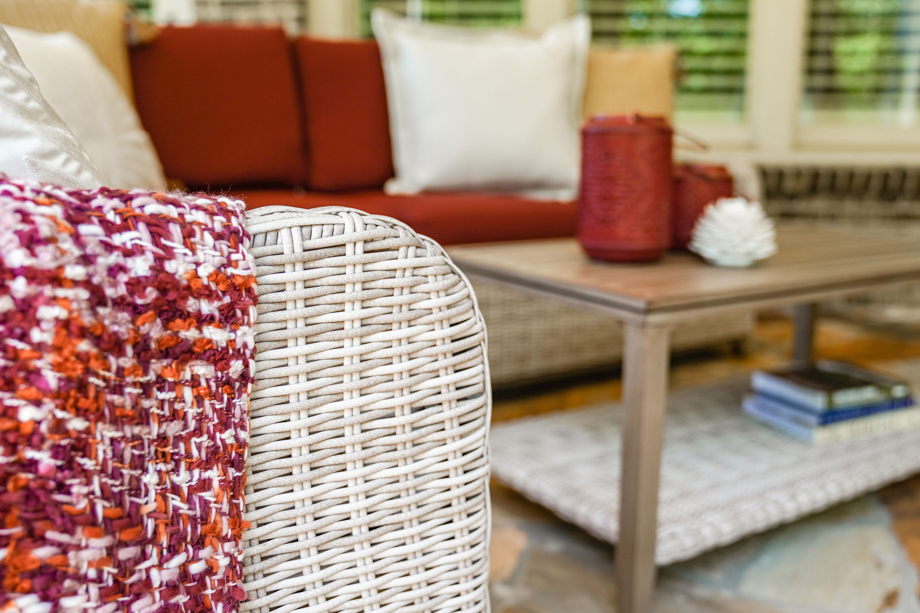 Leisure Made 483729-RED Patio-Sofas-Daybeds - View #3
