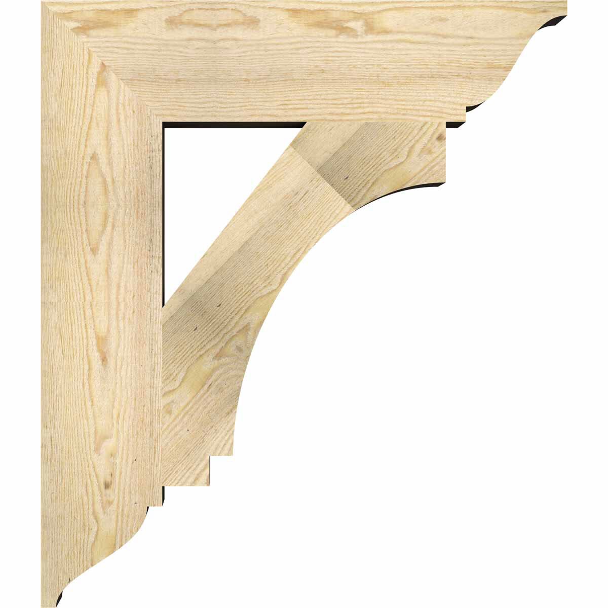 Ekena Millwork BKT06X26X30IMP01RDF Exterior-Brackets-Braces - View #3