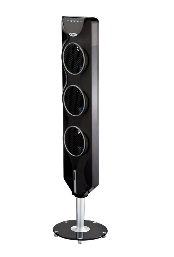 Ozeri OZF3 44-Inches 120 -Volt 9 -Speed High Velocity Indoor Black Oscillating Tower Fan with Remote