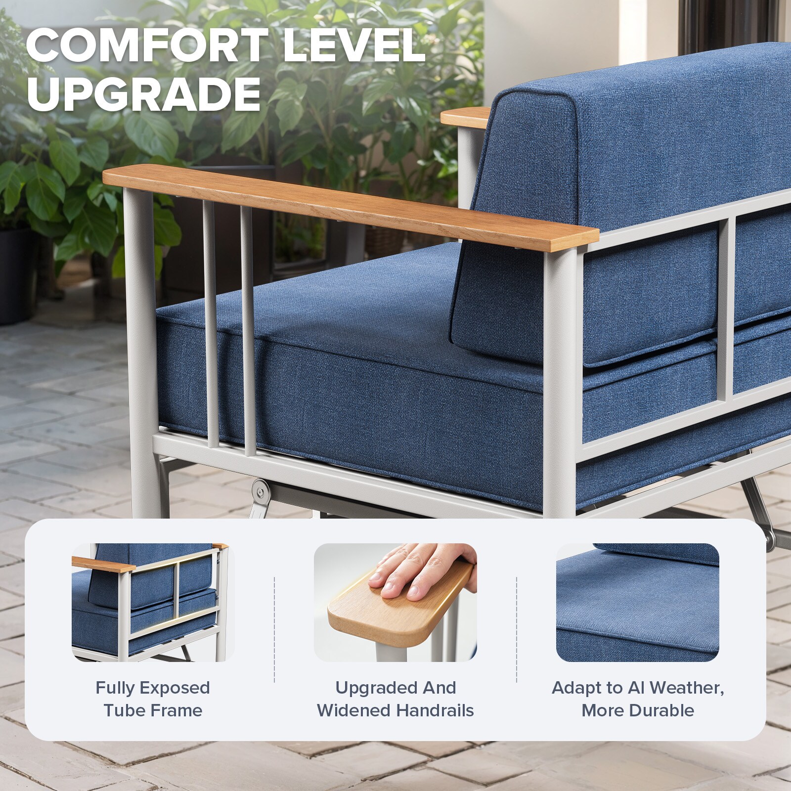 Pocassy PJACWH2040-1 Patio-Conversation-Sets - View #4