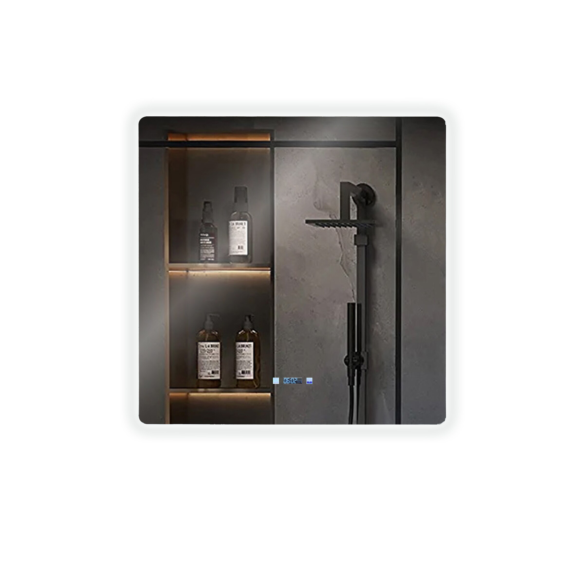 Lexora LL3636LEDM Framed-Bath-Mirrors - View #5
