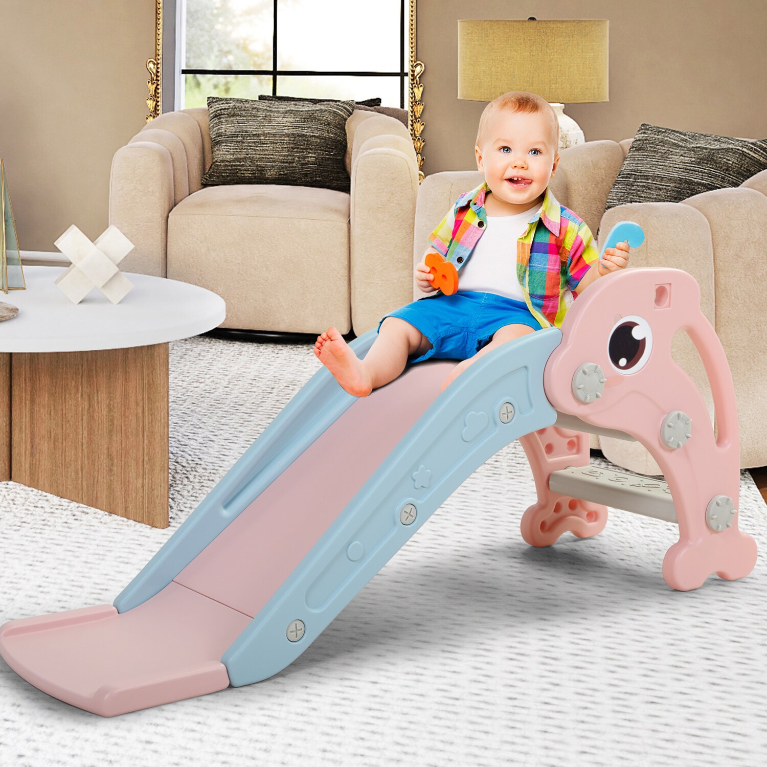 KIDS YOGA MAT Unicorn Set Exercise Non Slip Playtime Toddler