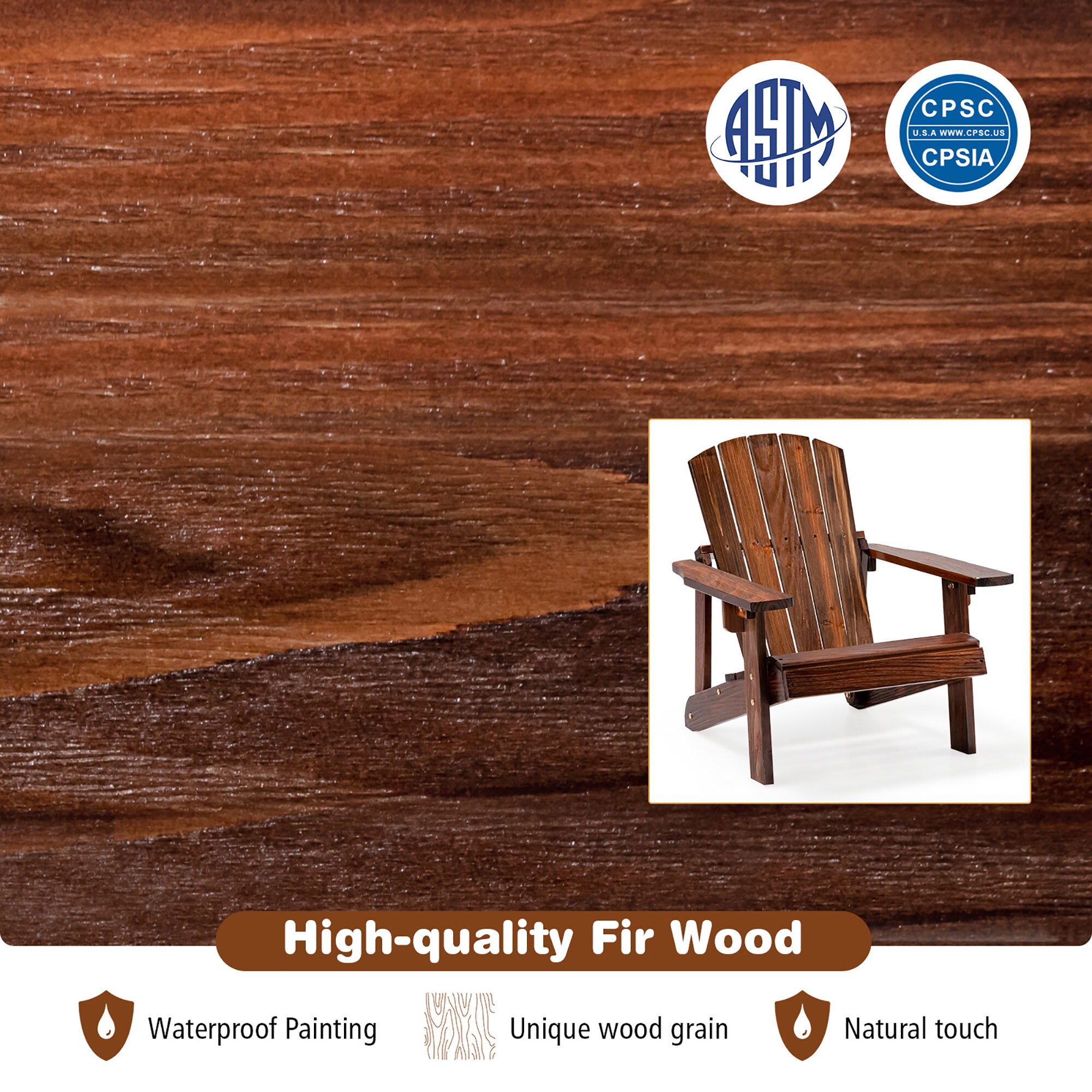 Costway NP11087CF Patio-Chairs - View #5