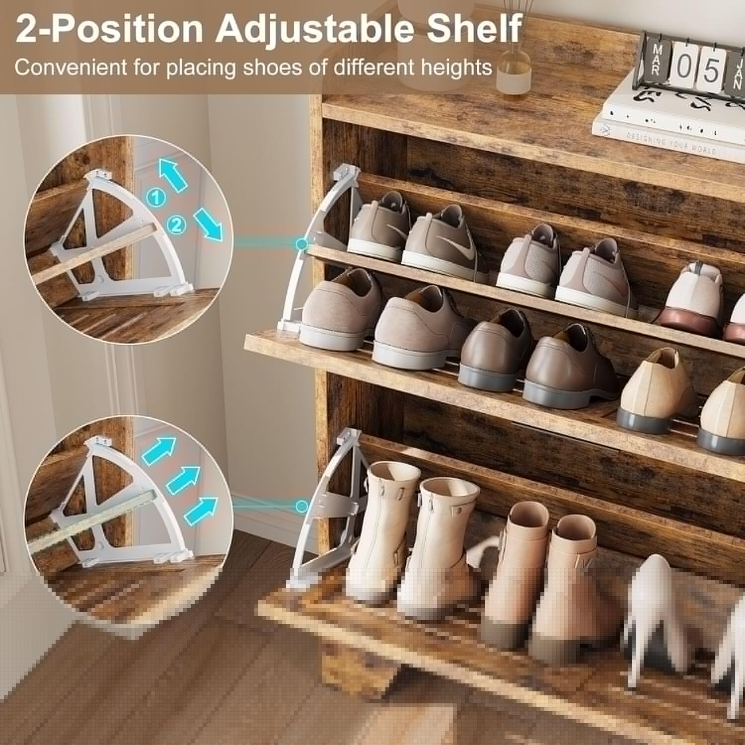 WhizMax IWAN-PHO-16KBYJ0D Shoe-Racks - View #5