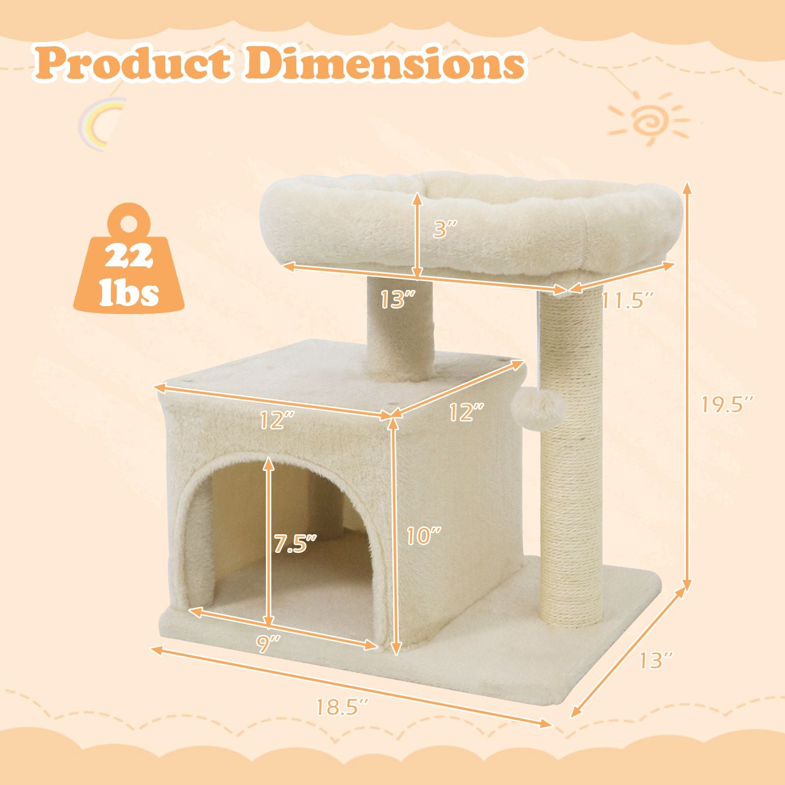 Slickblue D-CO-EB57401VP Cat-Trees - View #3