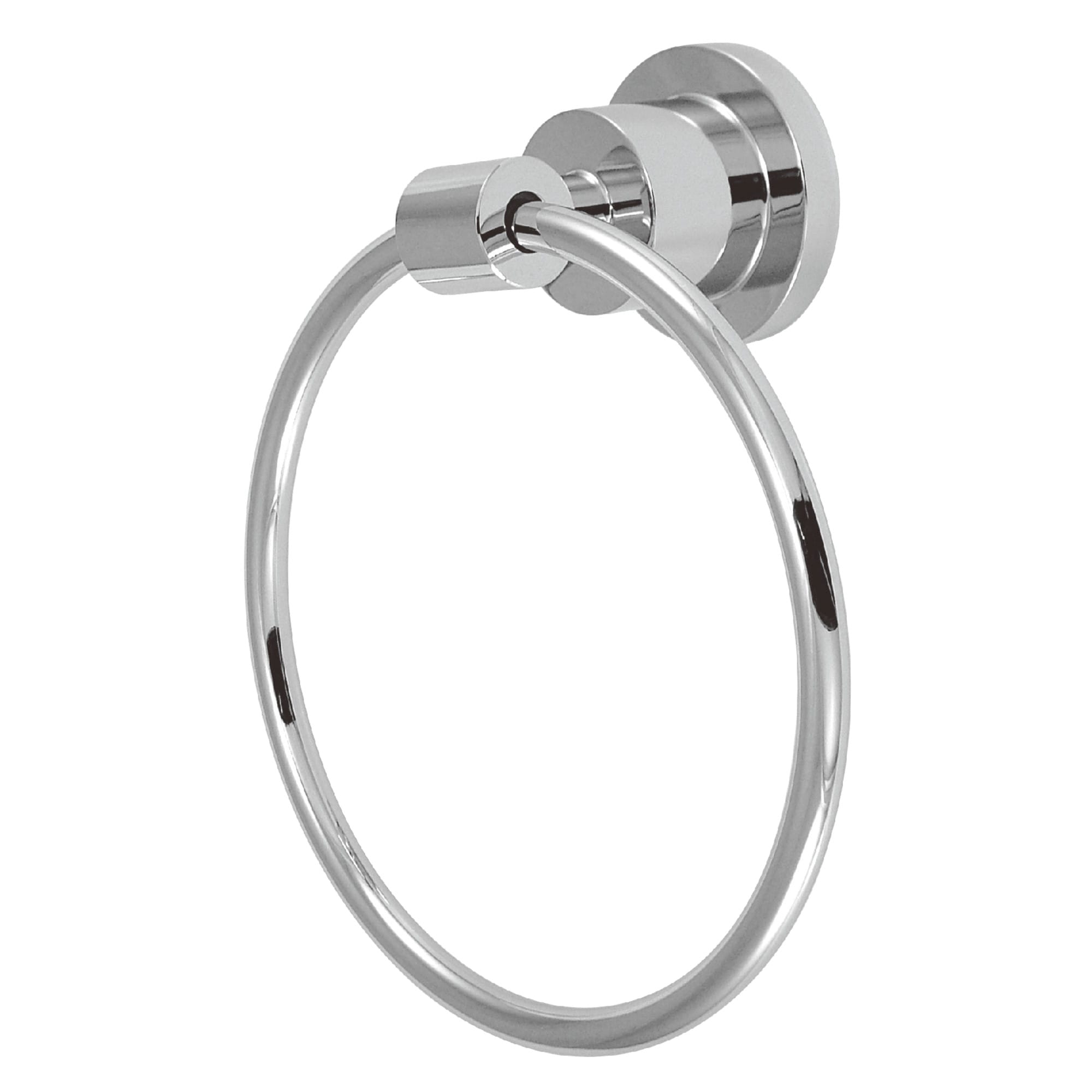Kingston Brass WL82141 Restoration Chrome Wall mount Single Towel Ring