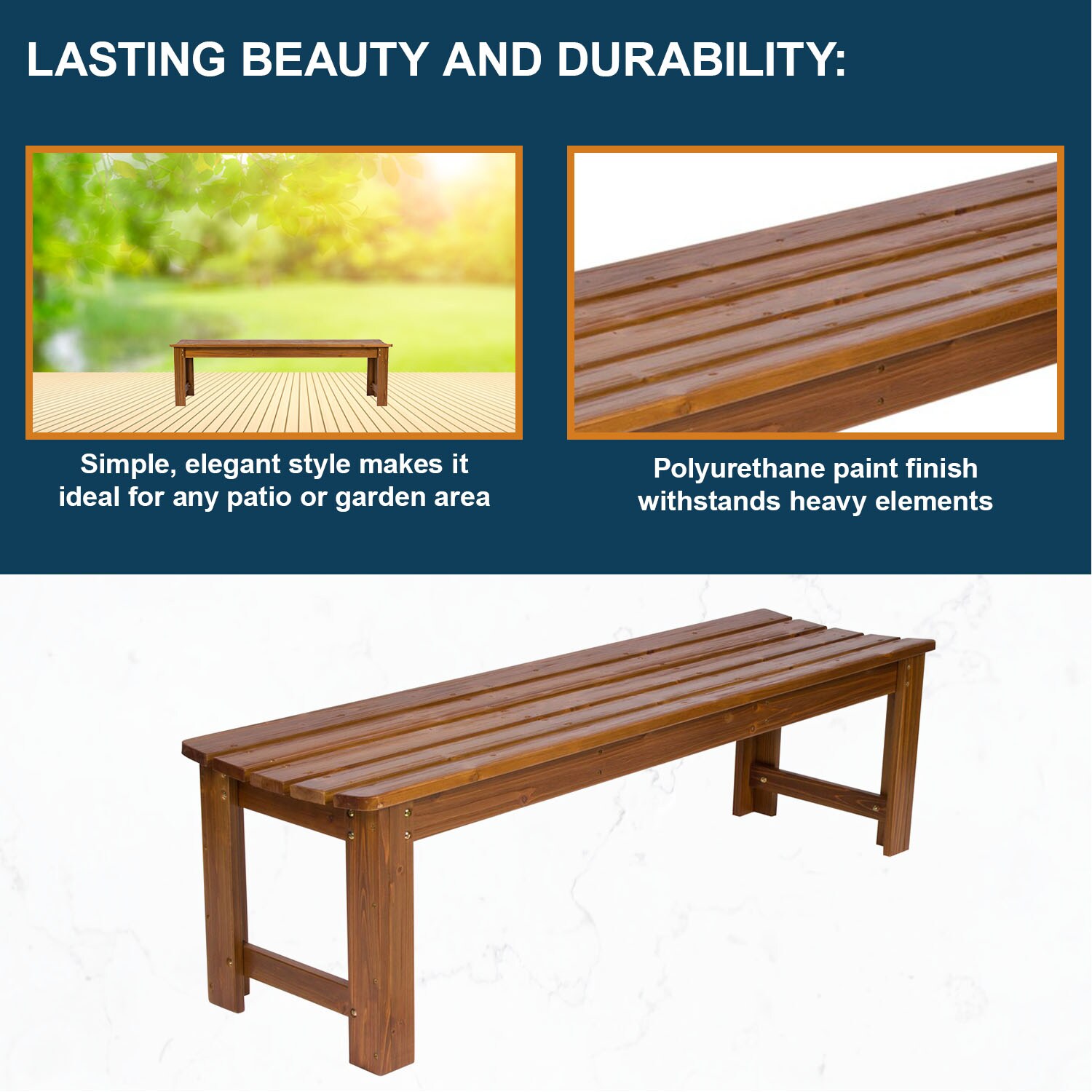 Shine Company 4205OA benches - View #6