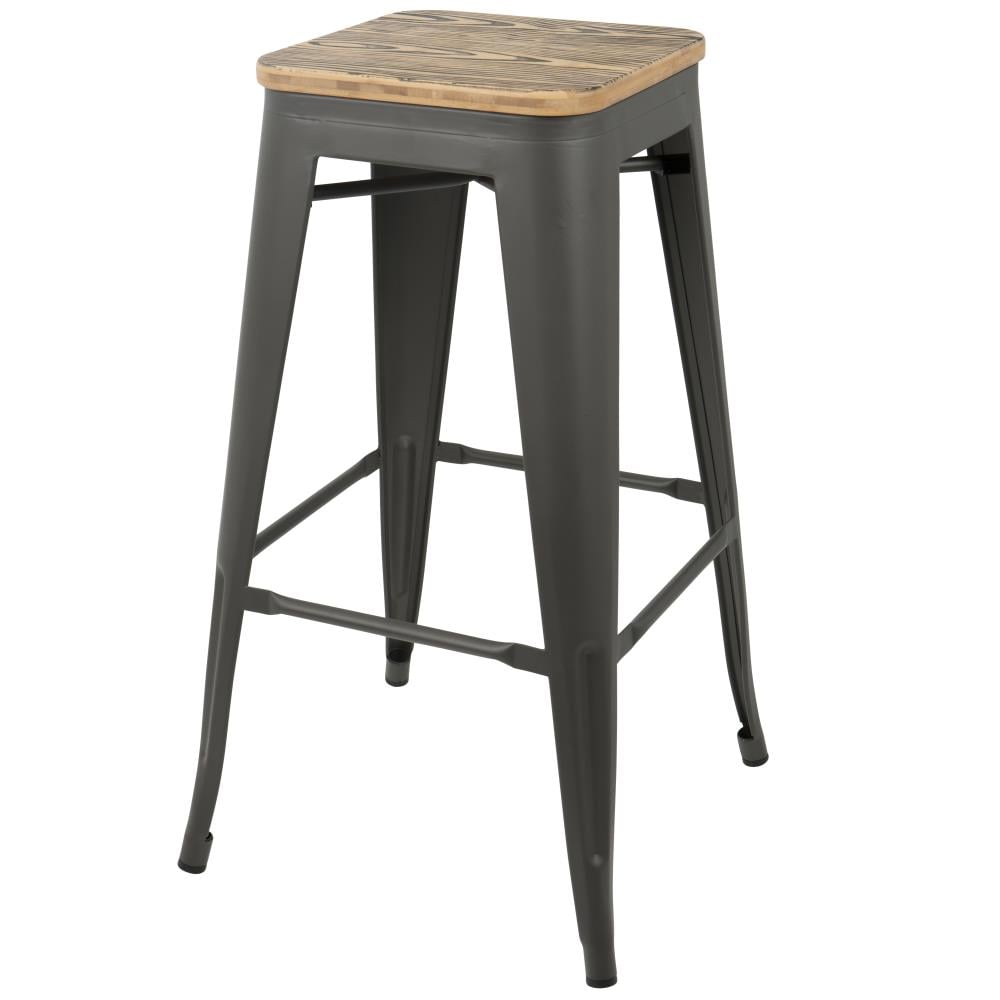 LumiSource BS-TW-OR BN+GY2 stools - View #4
