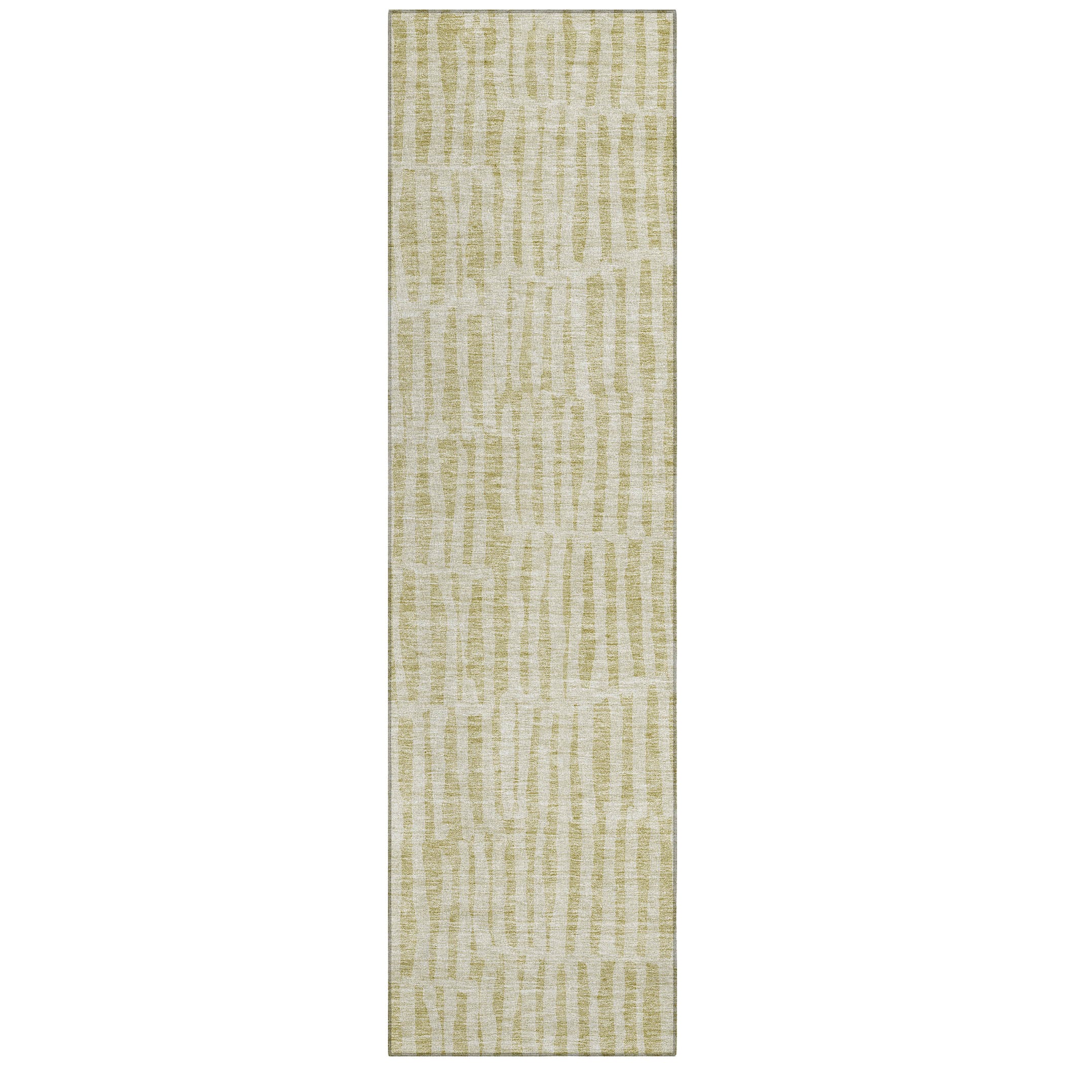 Addison Rugs ACN674BG2X8 Chantille ACN674BG 2 x 7 (ft) Polyester Beige Rectangular Indoor/Outdoor Geometric Machine washable Runner rug