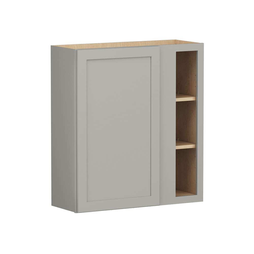 Shenandoah Breckenridge FOL 33-in W x 36-in H x 12-in D Stone Painted Blind Wall Fully Assembled Cabinet Recessed Panel Shaker