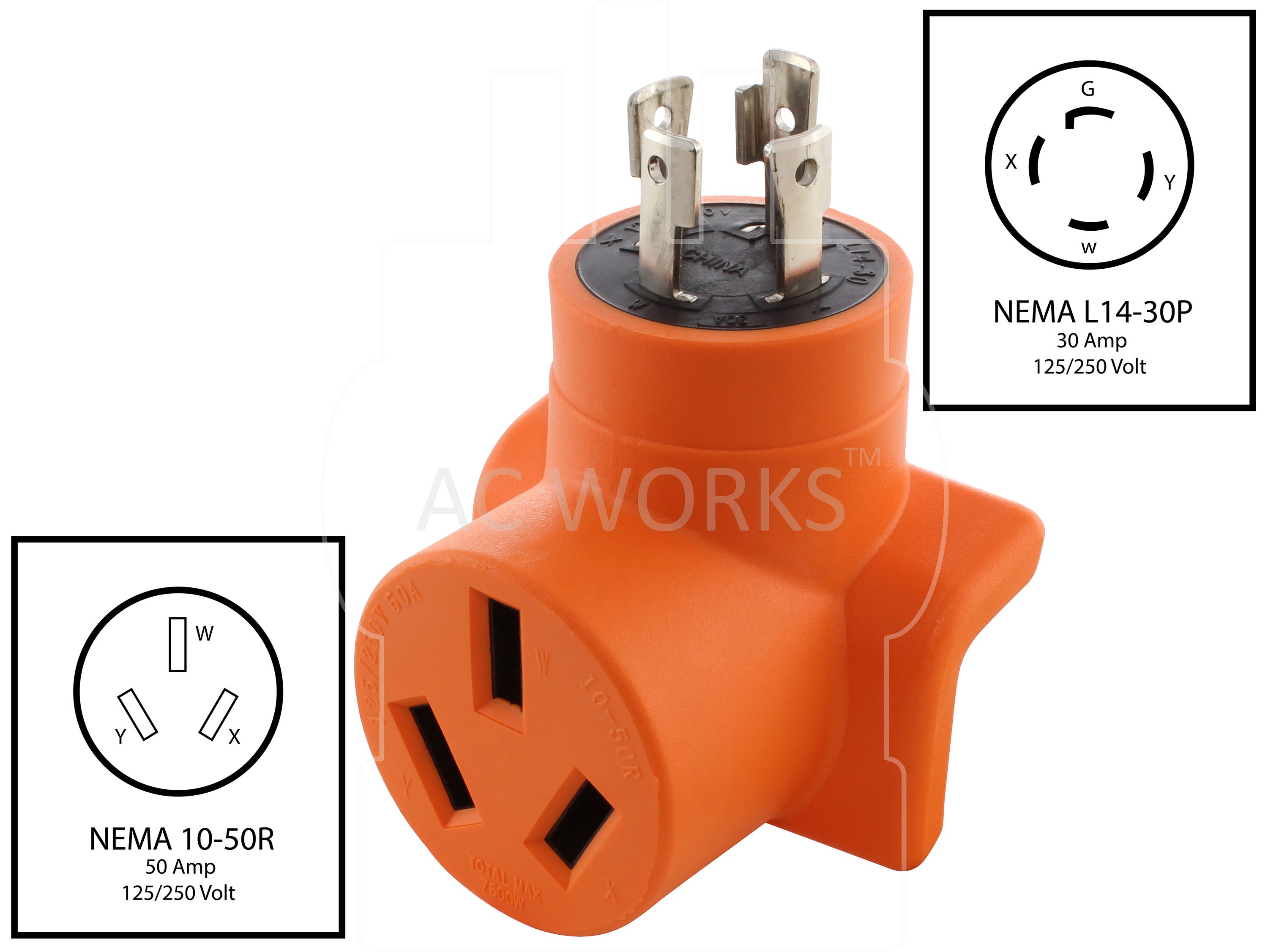 AC WORKS WDL14301050 Power-Outlet-Taps - View #2