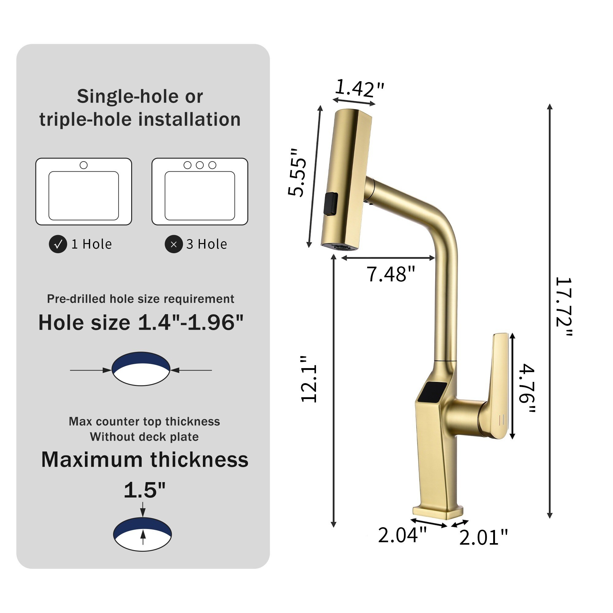 IAK ZYM103392 Kitchen-Faucets - View #7