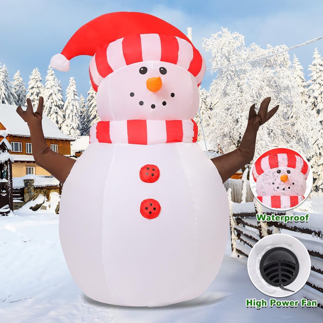 GOOSH DJ-SD-27184 Christmas-Inflatables - View #4