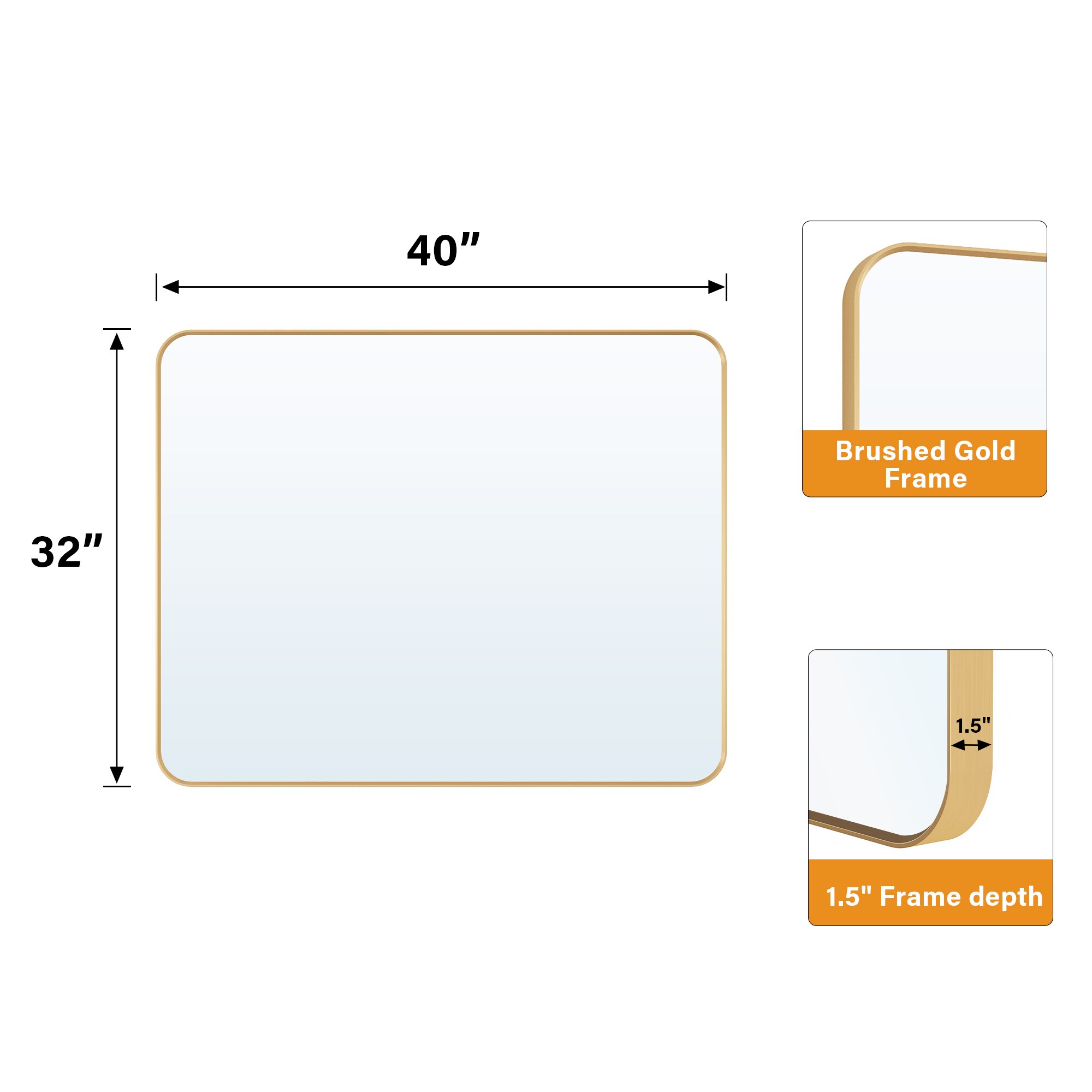 CALVON F1ABMR4032BG Decor-Mirrors - View #9