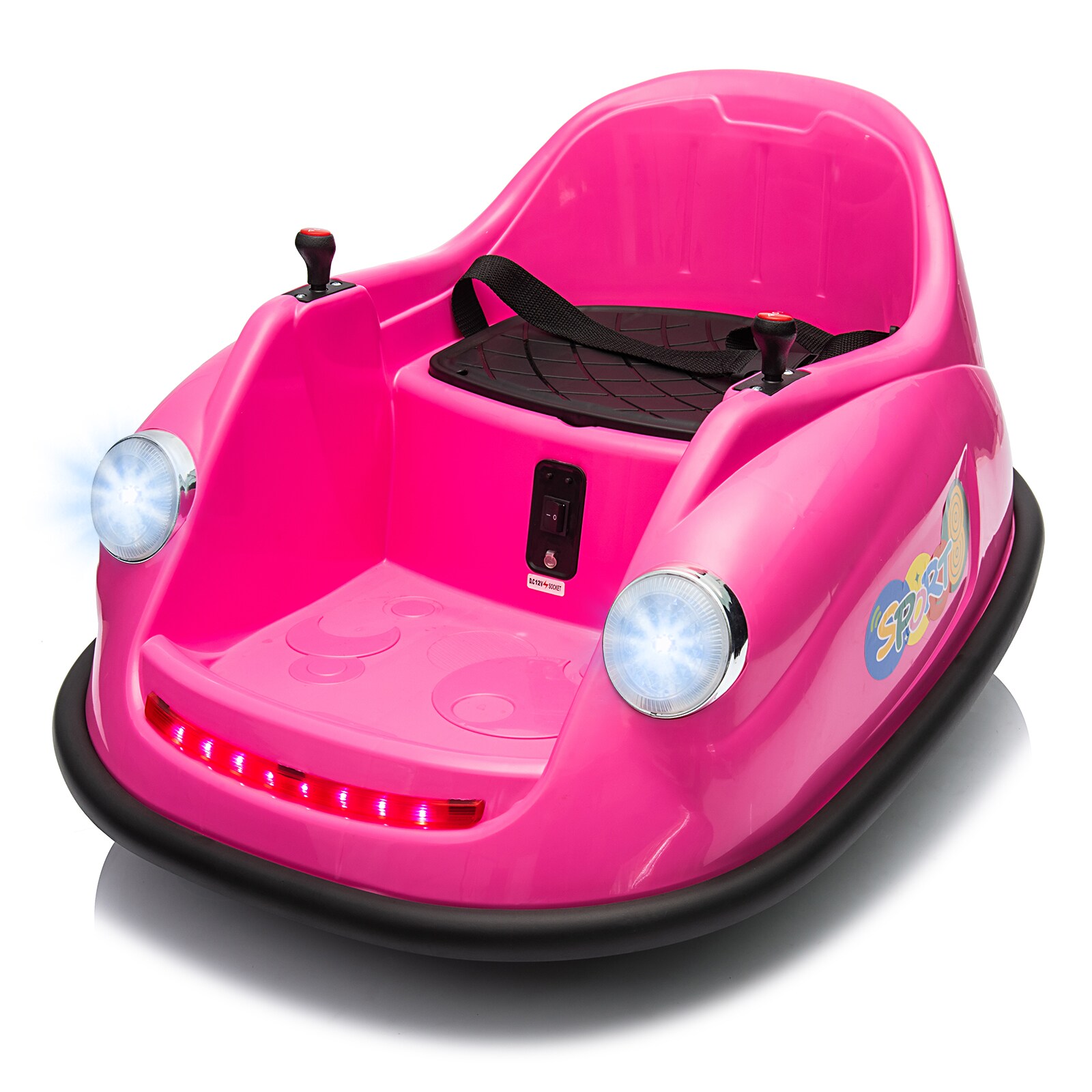 Der Rose 12V Bumper Car For Toddlers With Remote Control 360 Degree ...