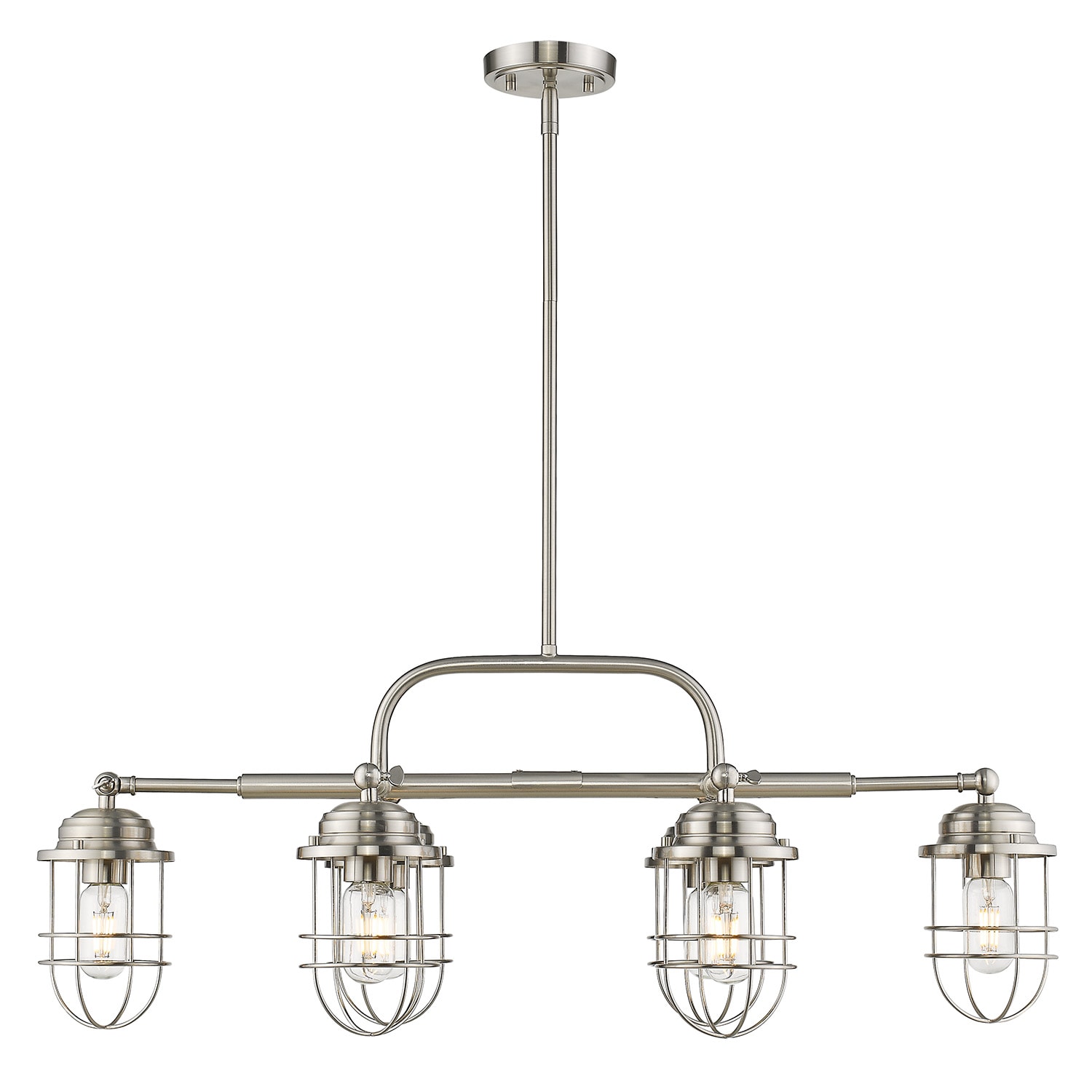 Golden Lighting 9808-LP PW Pendant-Lights - View #2