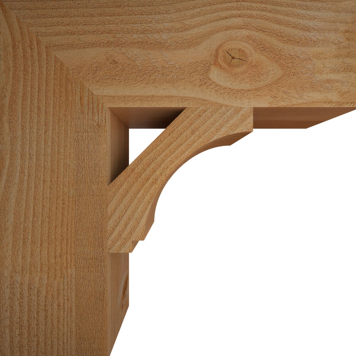 Ekena Millwork BKT06X20X20IMP05RDF Exterior-Brackets-Braces - View #3