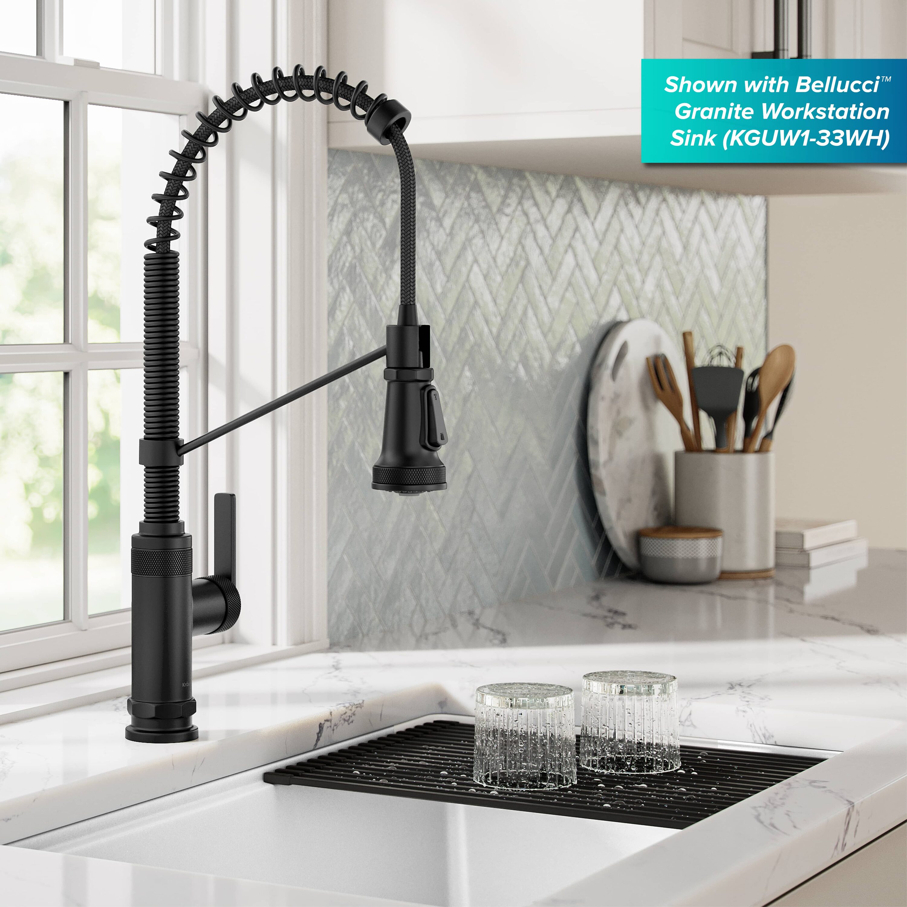Kraus KPF-4110MB Kitchen-Faucets - View #3