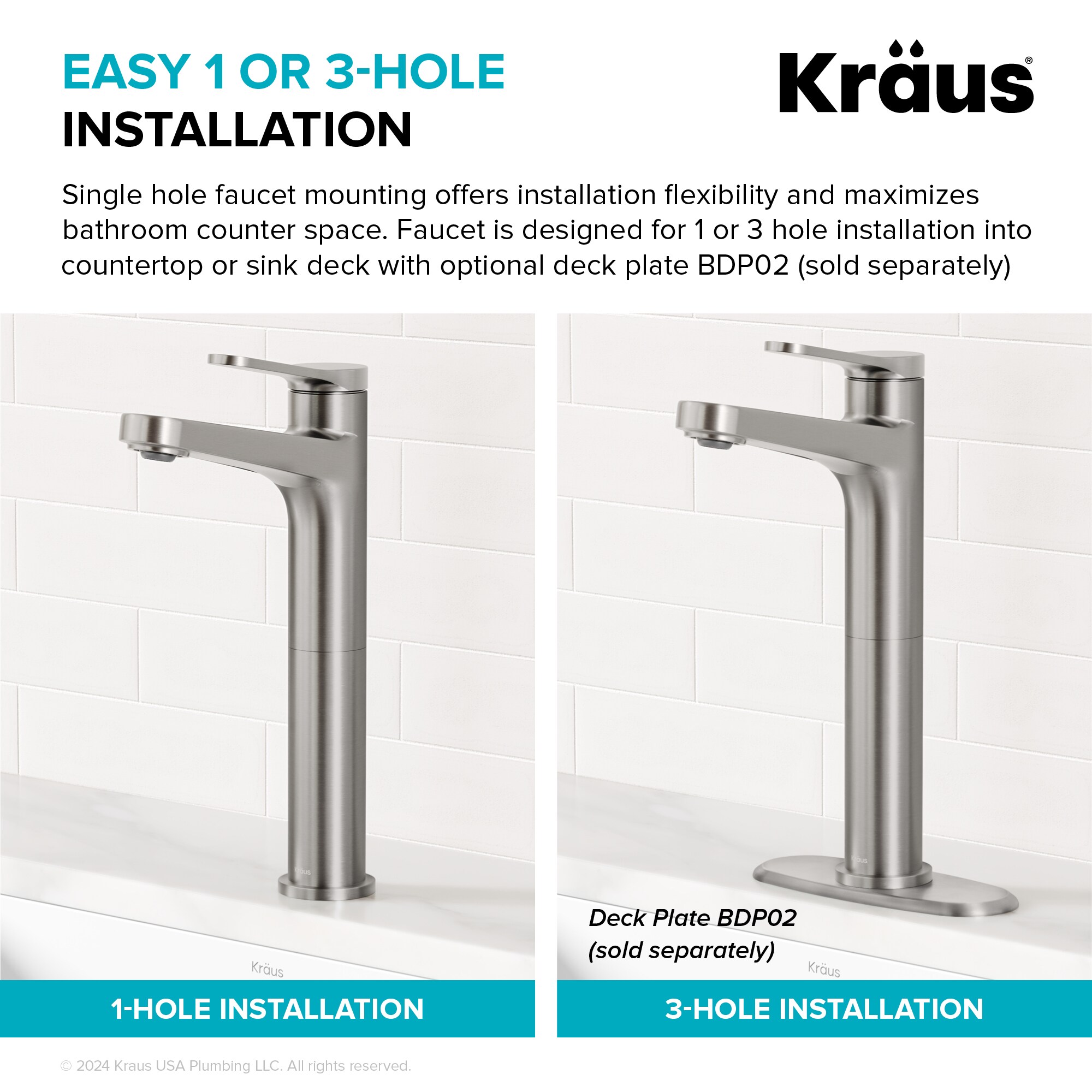 Kraus KVF-1410MB Lavatory-Faucets - View #10