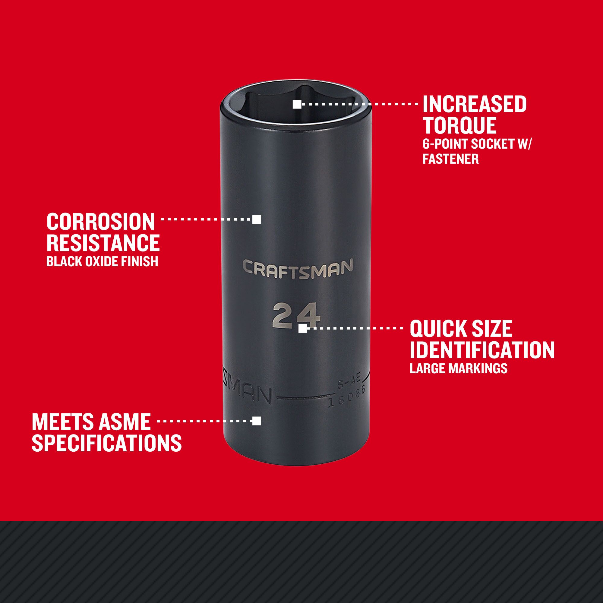 CRAFTSMAN CMMT16086 Impact-Socket-Sets - View #2