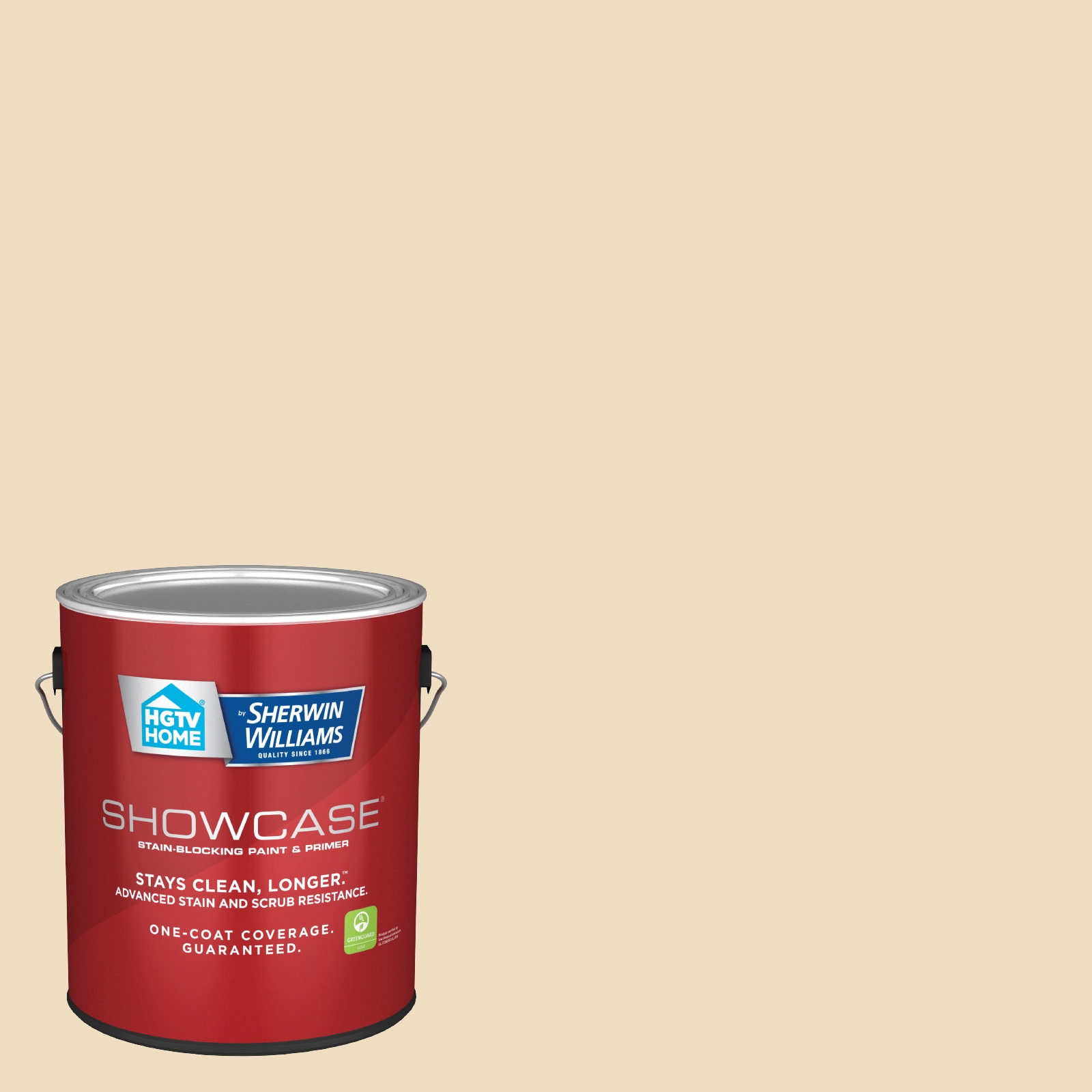 HGTV HOME by Sherwin-Williams HGSW2167-935240 Showcase Semi-gloss Napery HGSW6386 Acrylic Interior Paint Paint + Primer ( 1-gallon )