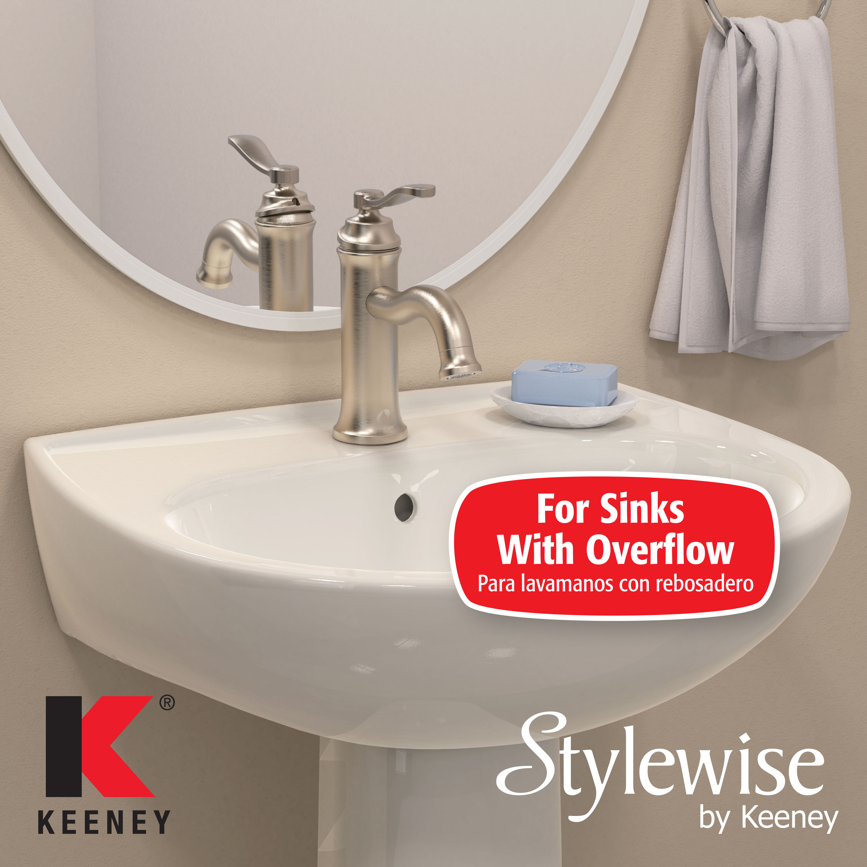 Keeney K820-77BN Popup-Drains-Accessories - View #10