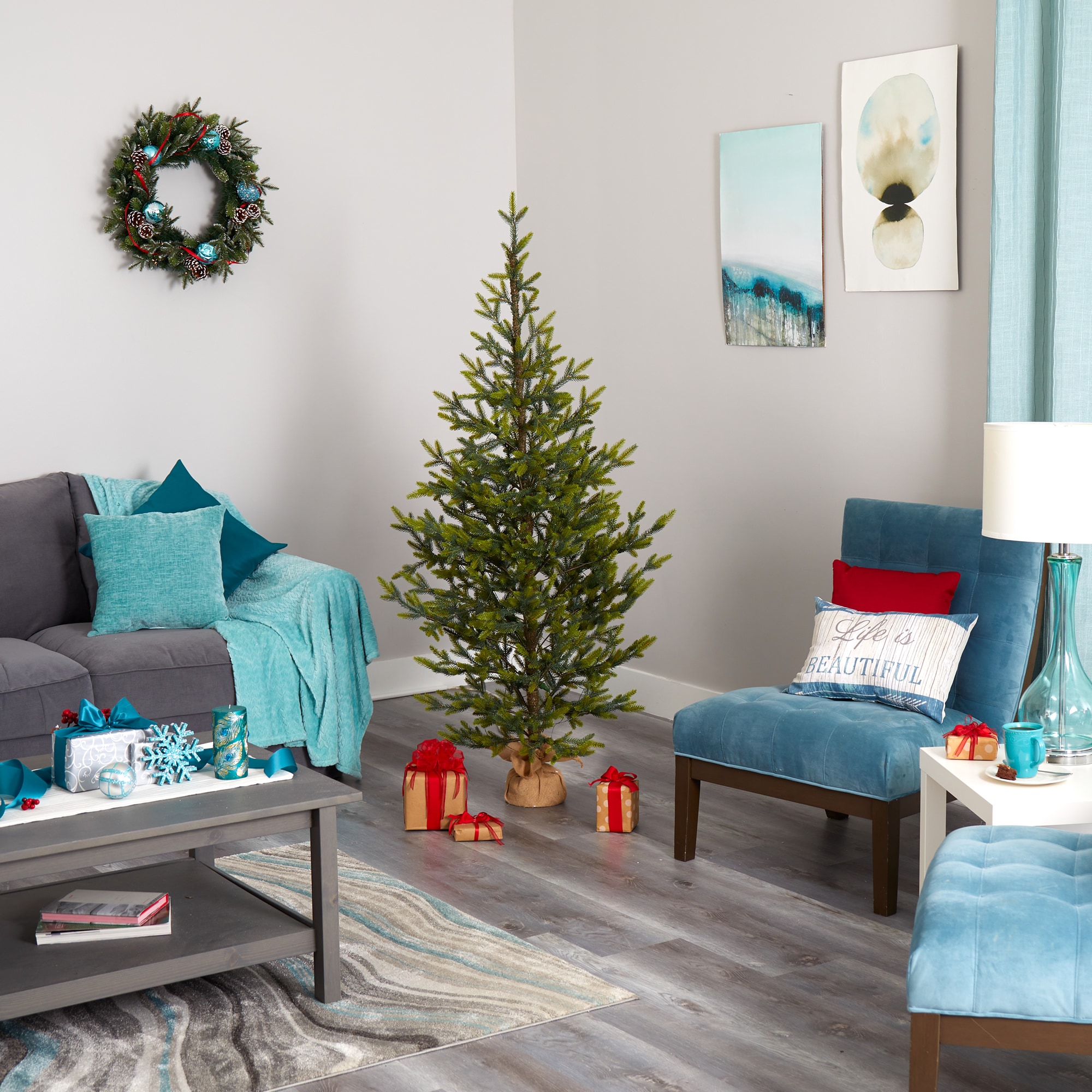 Nearly Natural T1990 Artificial-Christmas-Trees - View #8