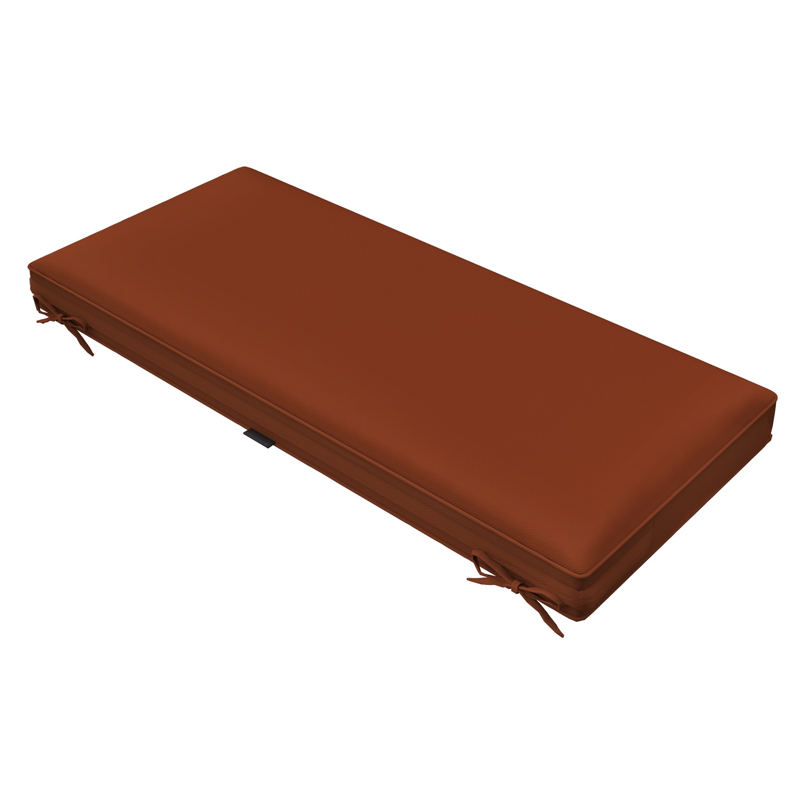 AAAAAcessories AOC-B-O-RED Bench Cushions 48-in x 18-in Red Patio Bench Cushion