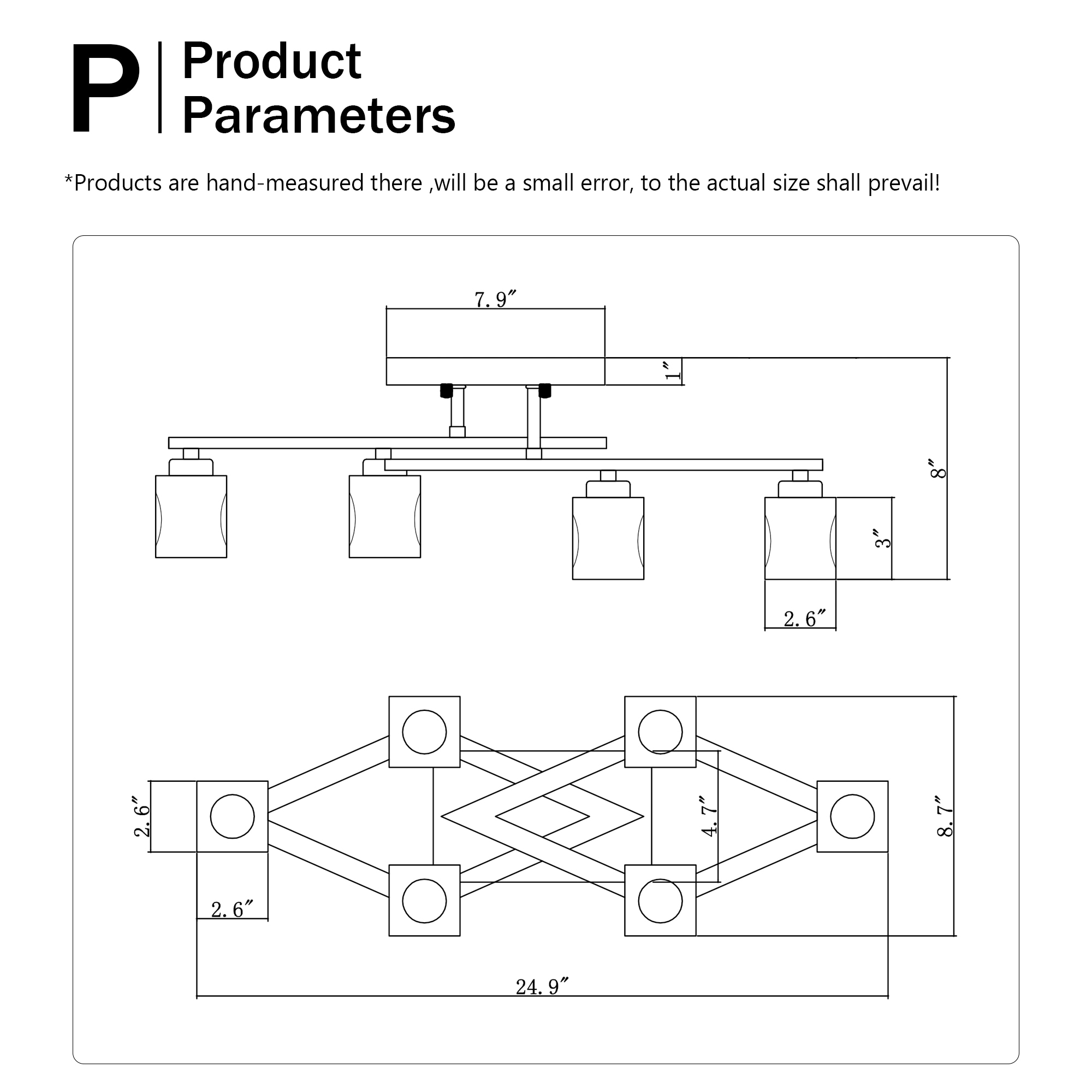 Forclover HL-7BL-6 flushmounts - View #5