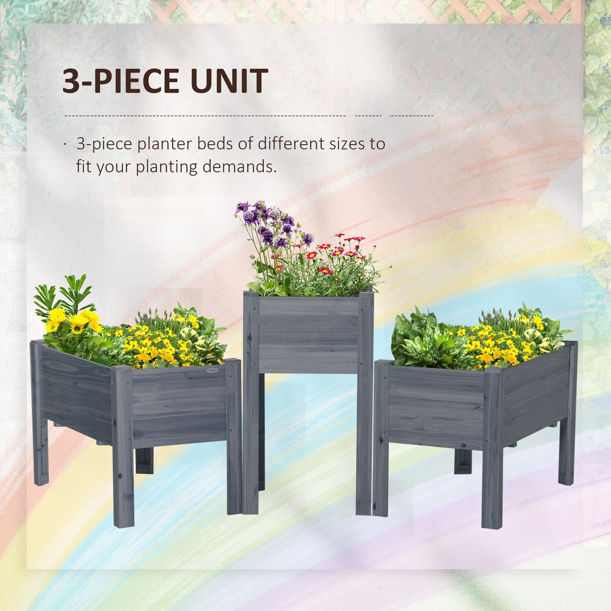 Tinyhomie LW-WEM-1863 Raised-Garden-Beds - View #6