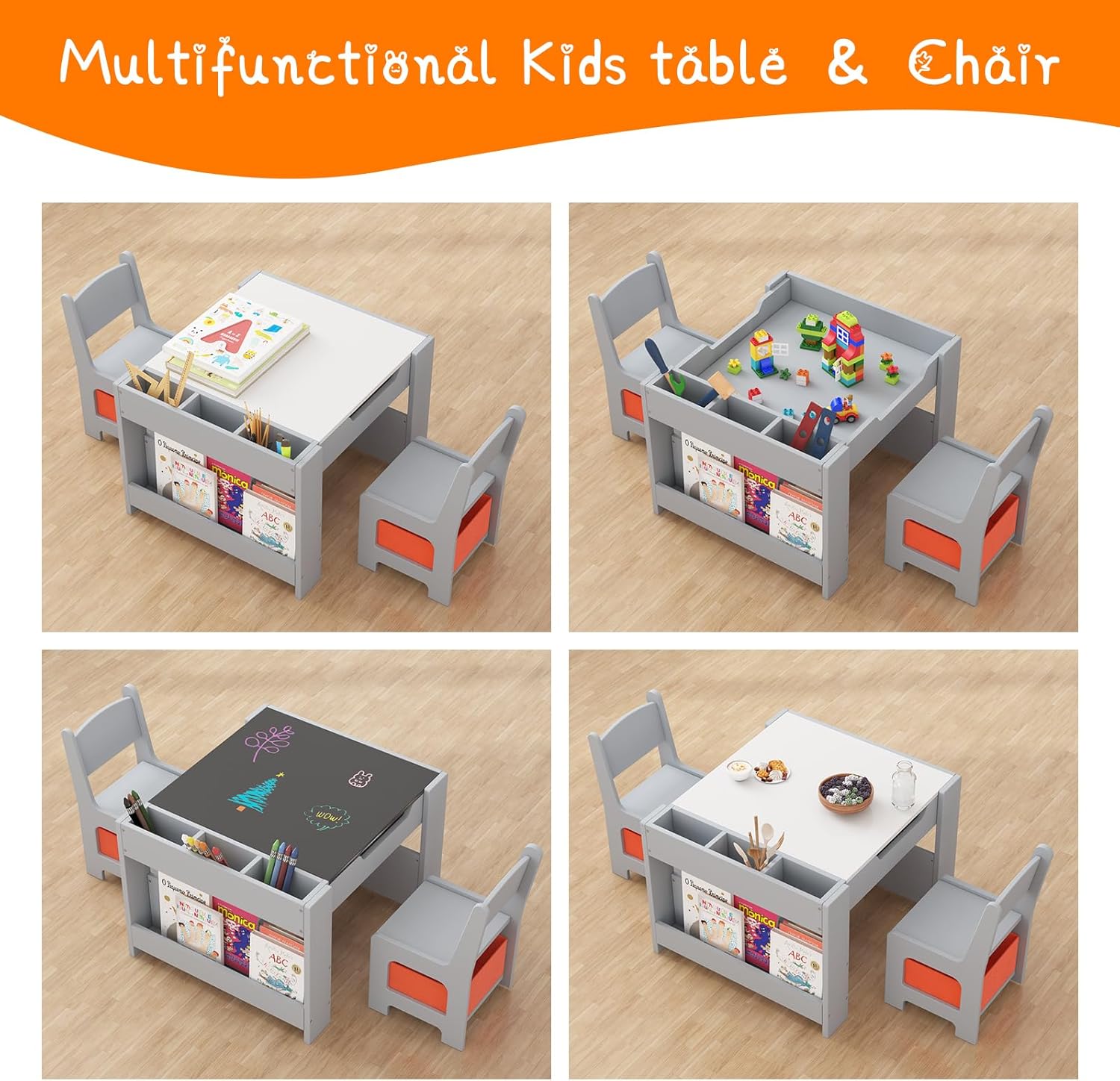 WhizMax LSNL-PHO-15QB0KE1 Kids-Play-Tables - View #4