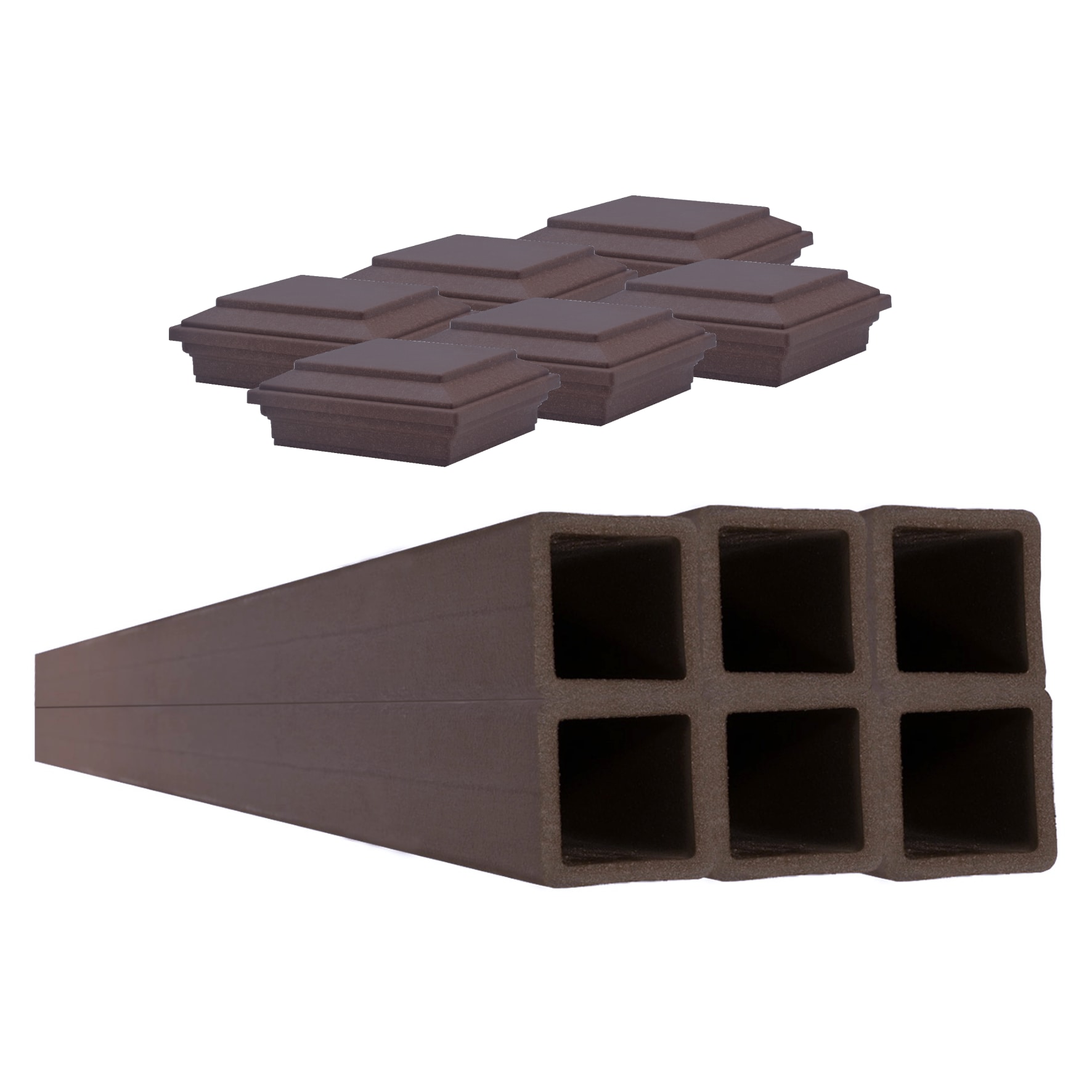 Composite Fence Posts At Lowes Com   09592047 