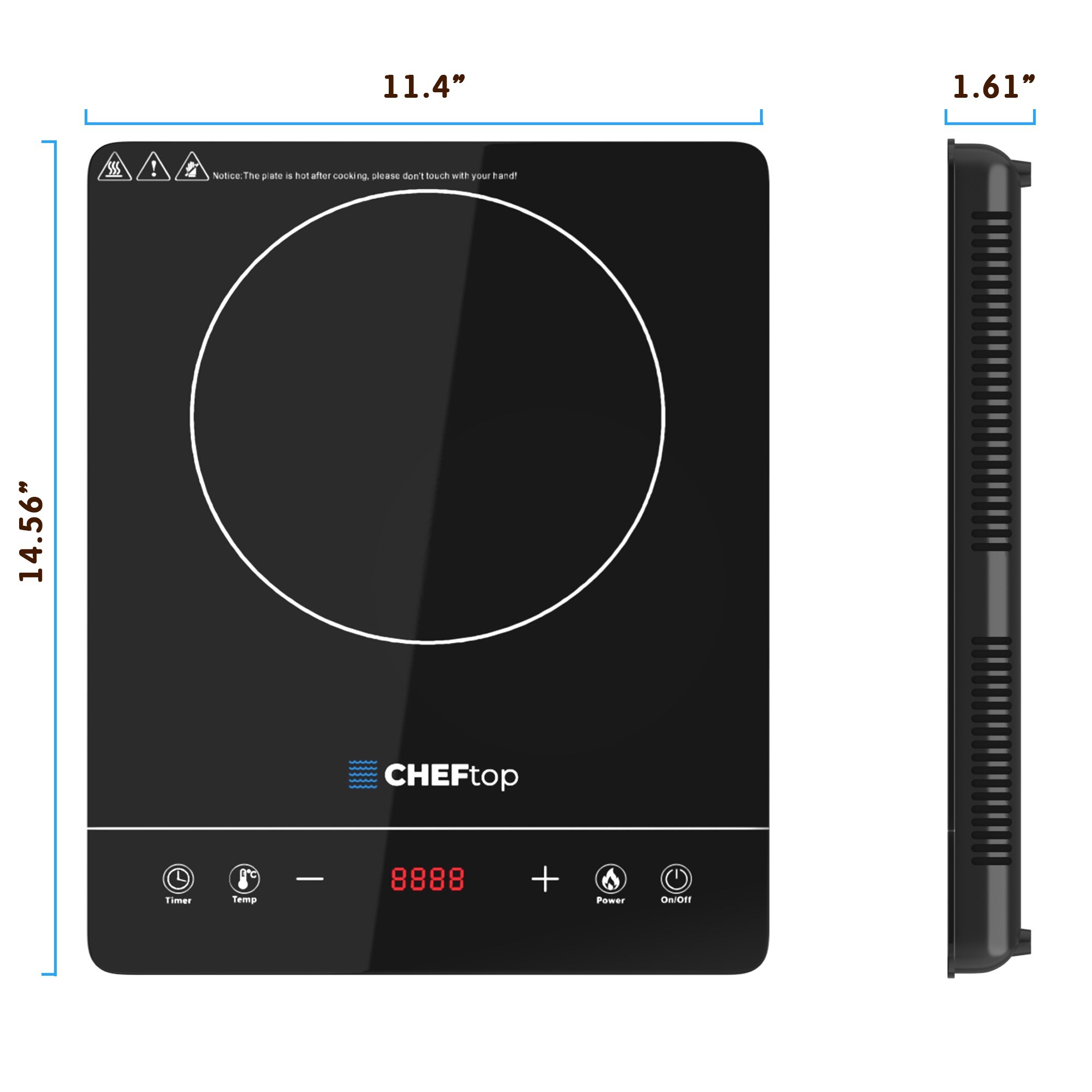 ChefTop Induction Cooktop - Black