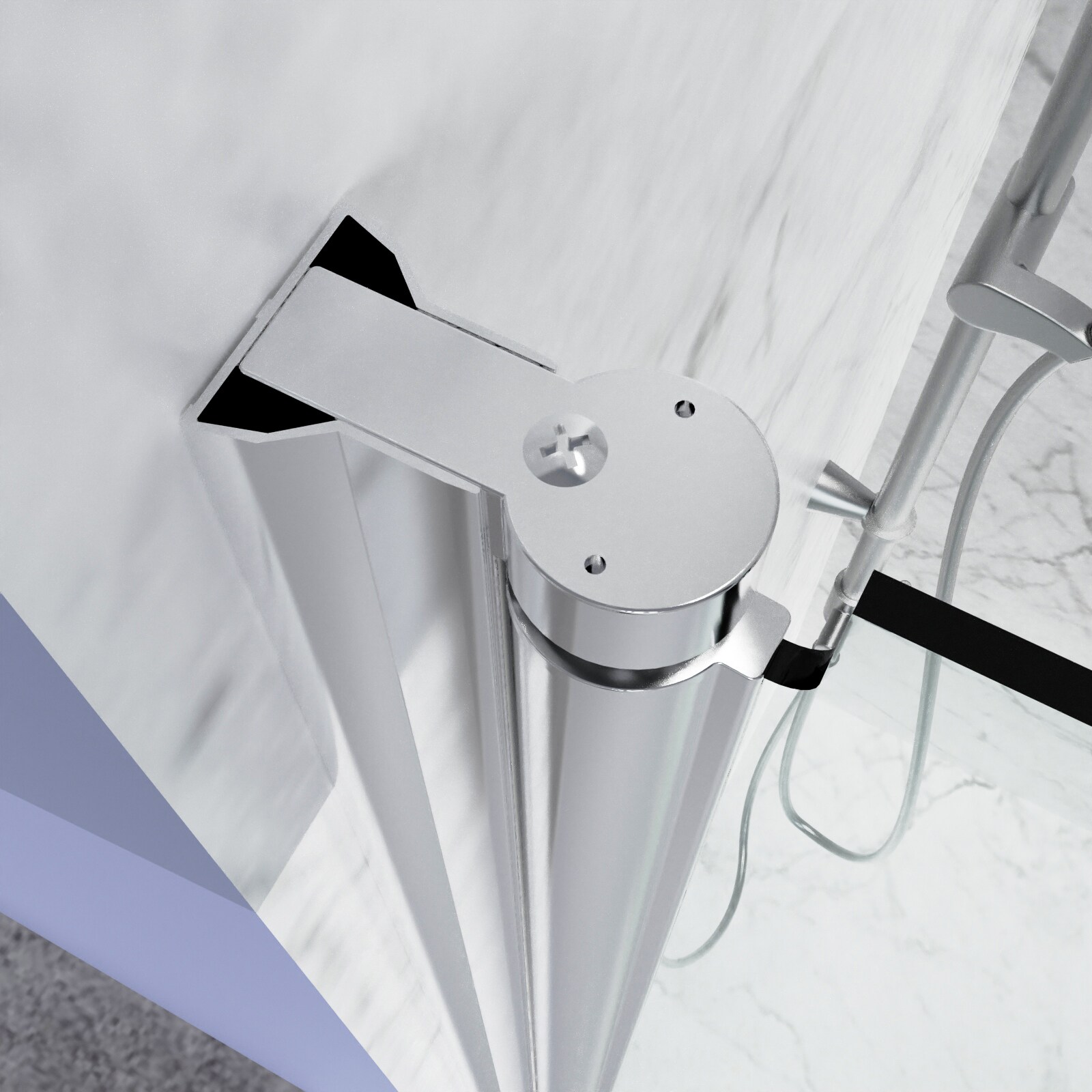 WELLFOR CB-FTL006 Shower-Doors - View #3