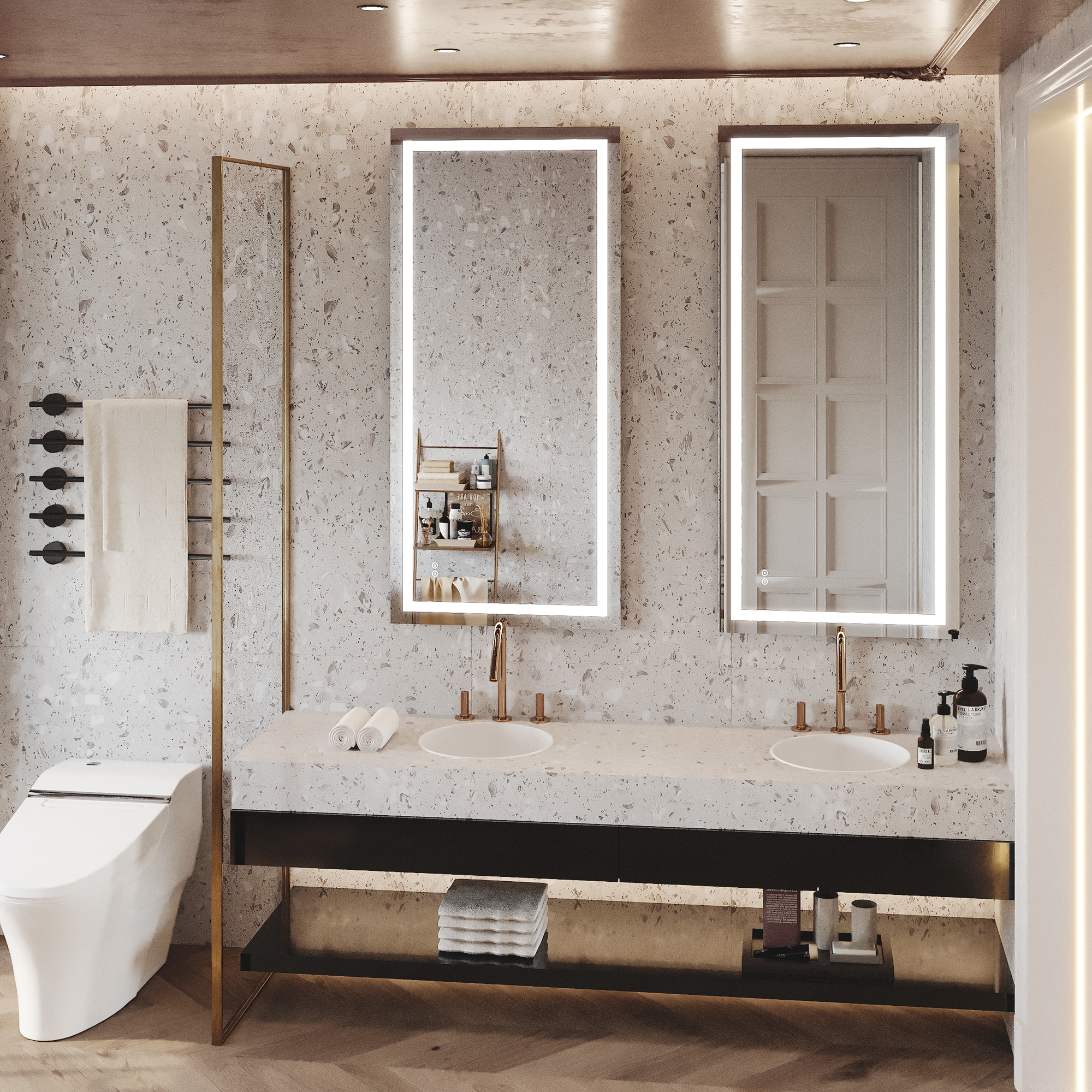 WELLFOR W1MRL6028 Framed-Bath-Mirrors - View #14
