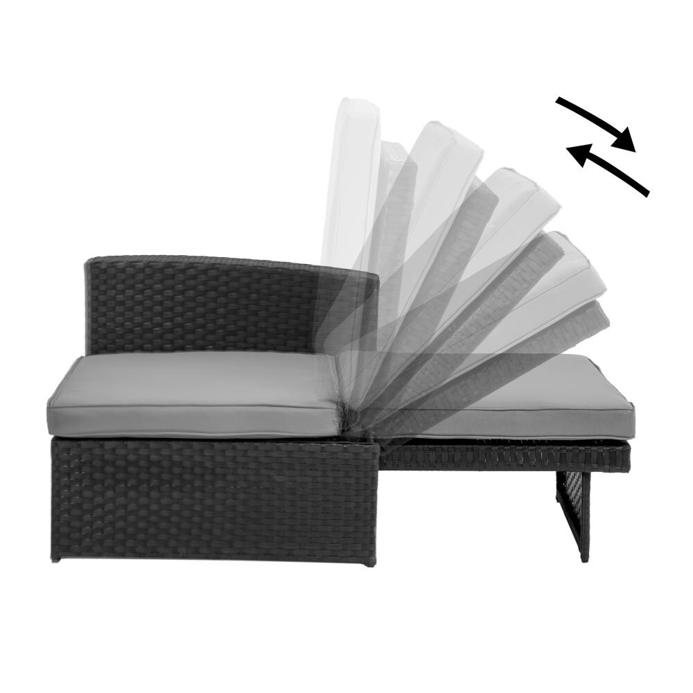 FOREST HOME FRQ009-BR-GY Patio-Sofas-Daybeds - View #5