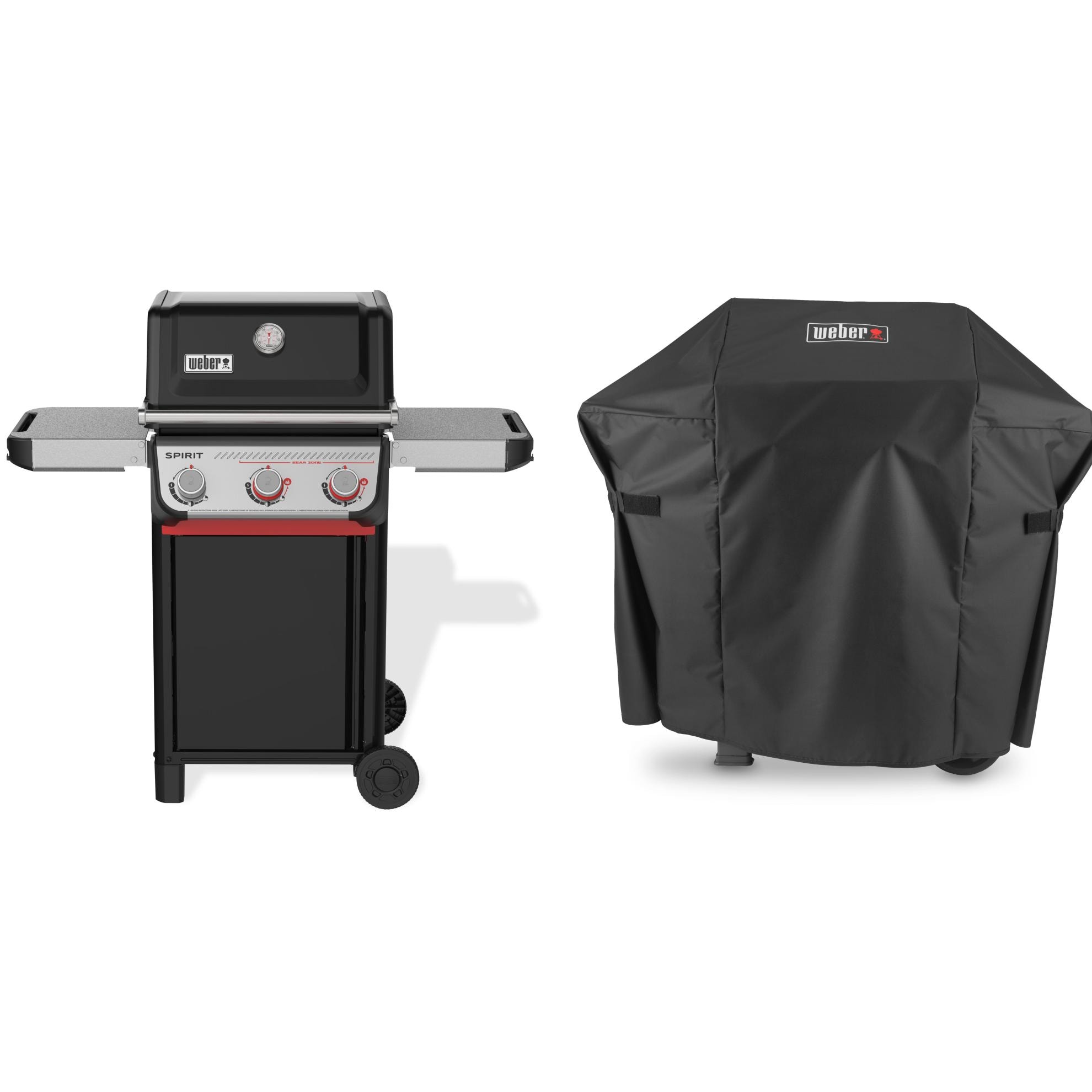 Weber Spirit E-325 Black Grill & Cover