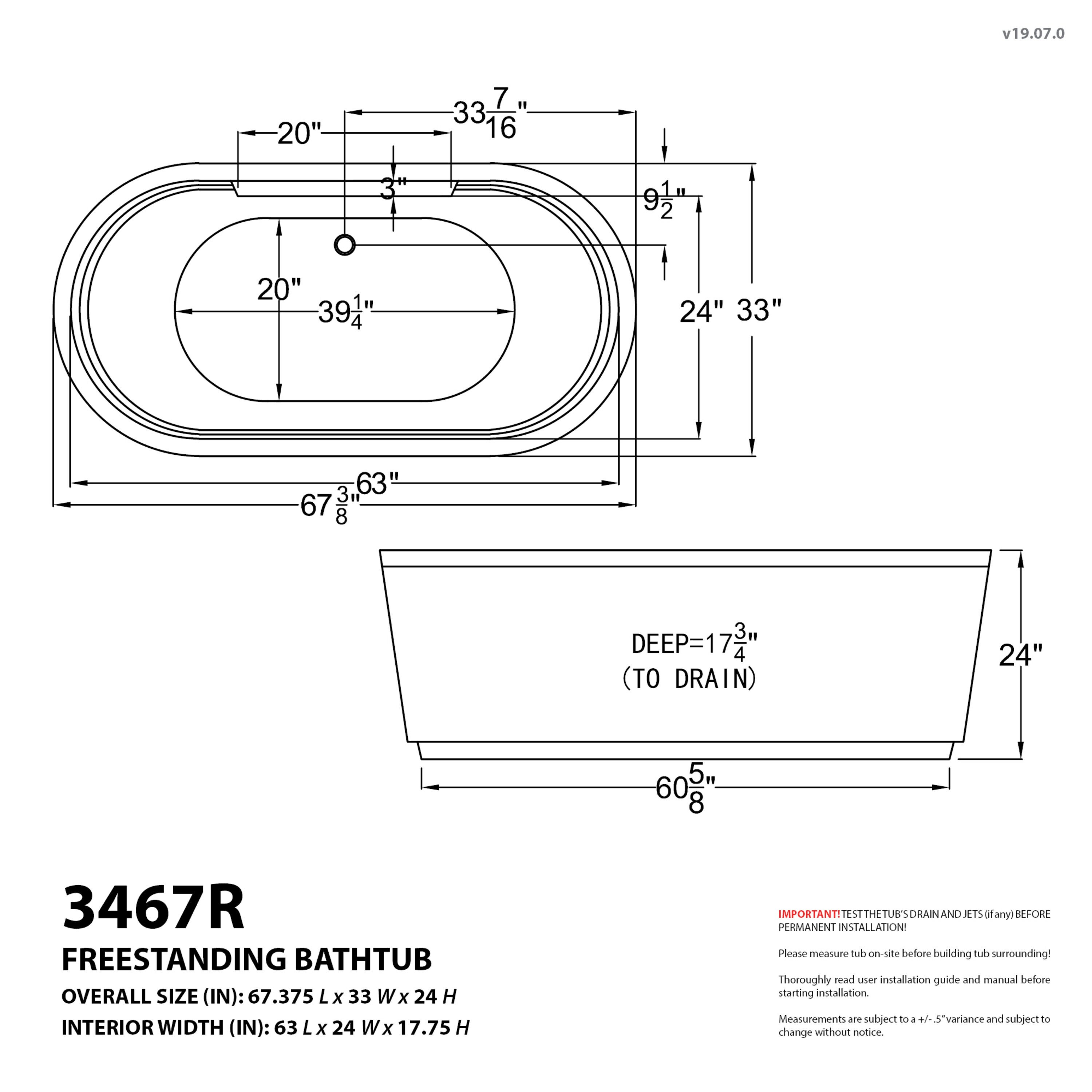 Endurance LS3467RA bathtubs - View #10