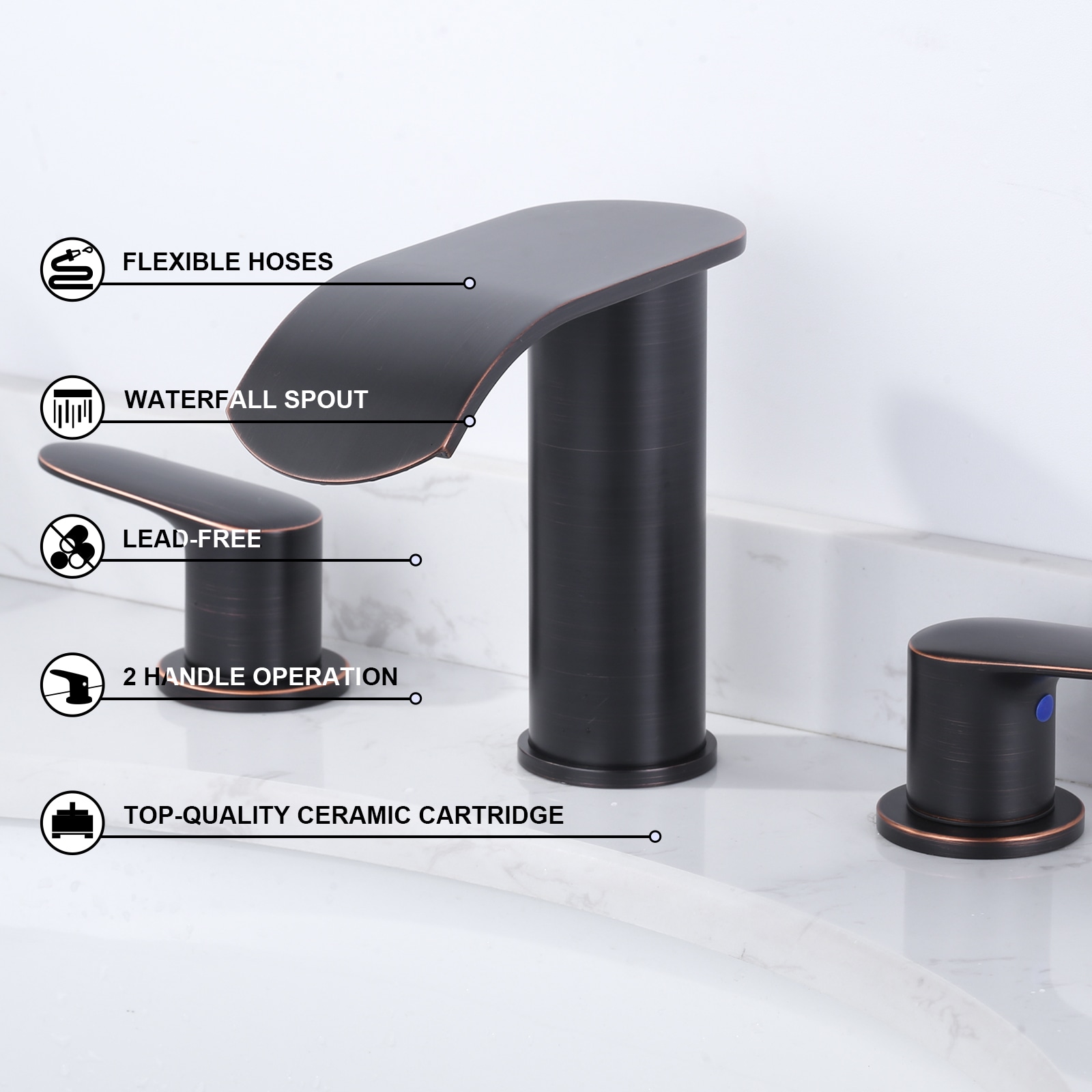 WOWOW 2324700RB Lavatory-Faucets - View #3