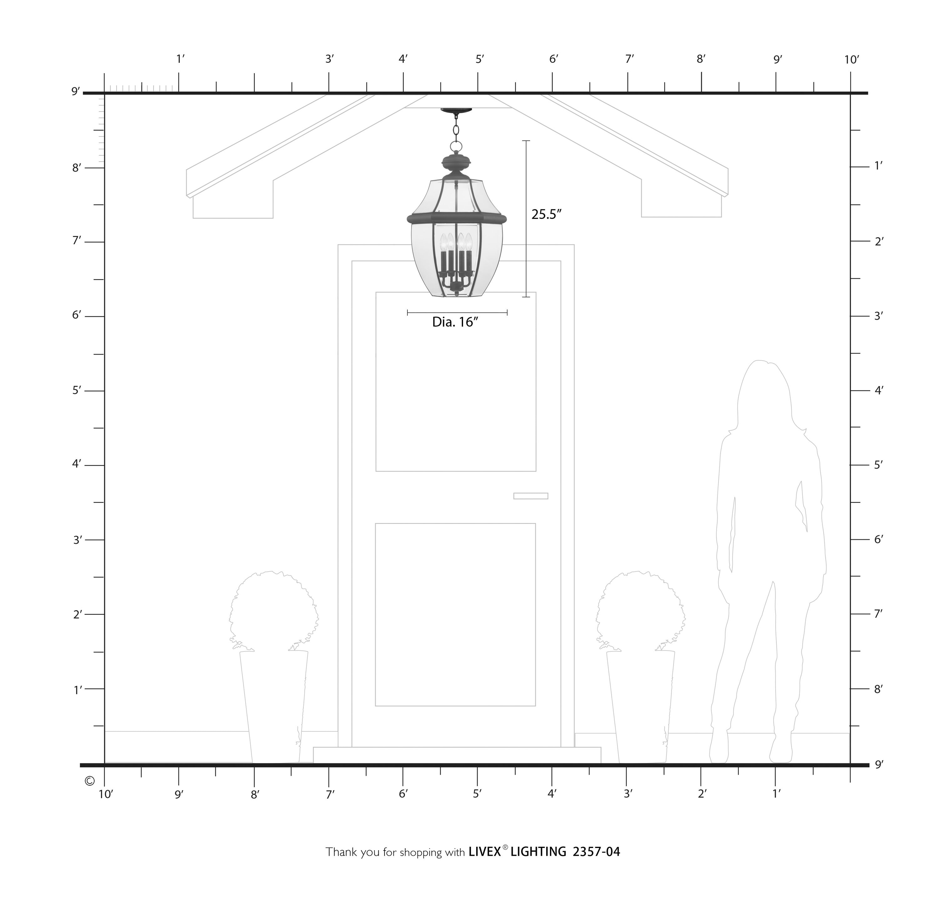 Livex Lighting 2357-04 Pendant-Lights - View #10