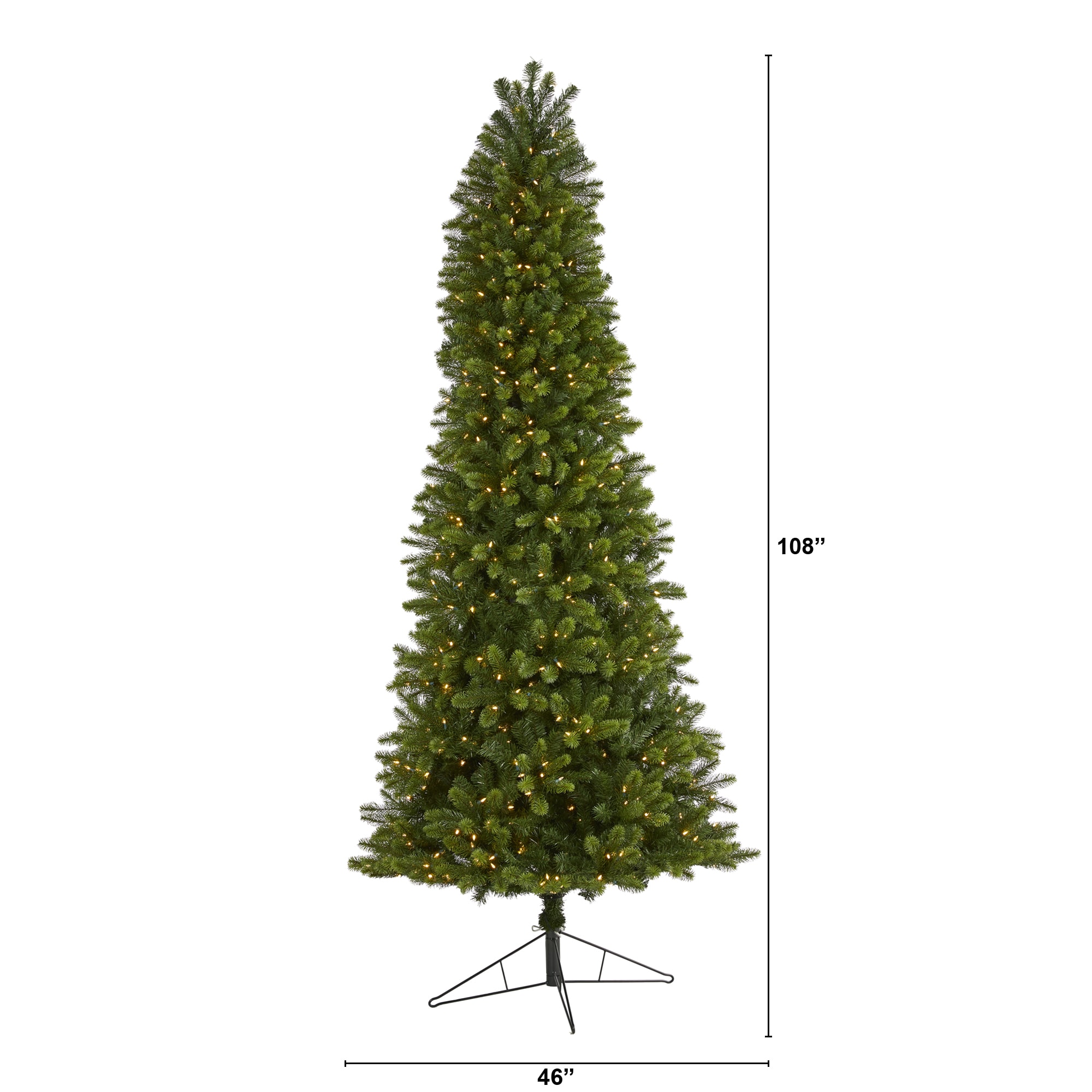 Nearly Natural T1493 Artificial-Christmas-Trees - View #3