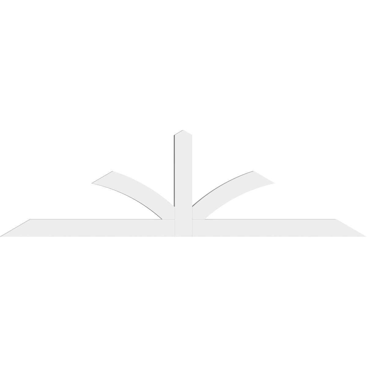 Ekena Millwork GBP084X25X0204RIC00 Exterior-Brackets-Braces - View #2