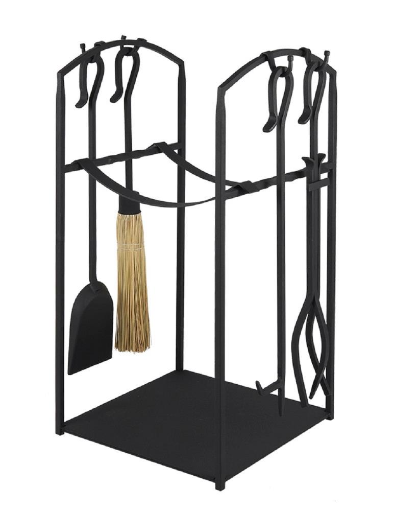 Minuteman International LCR-09 5 -Piece Iron Fireplace Tool Set