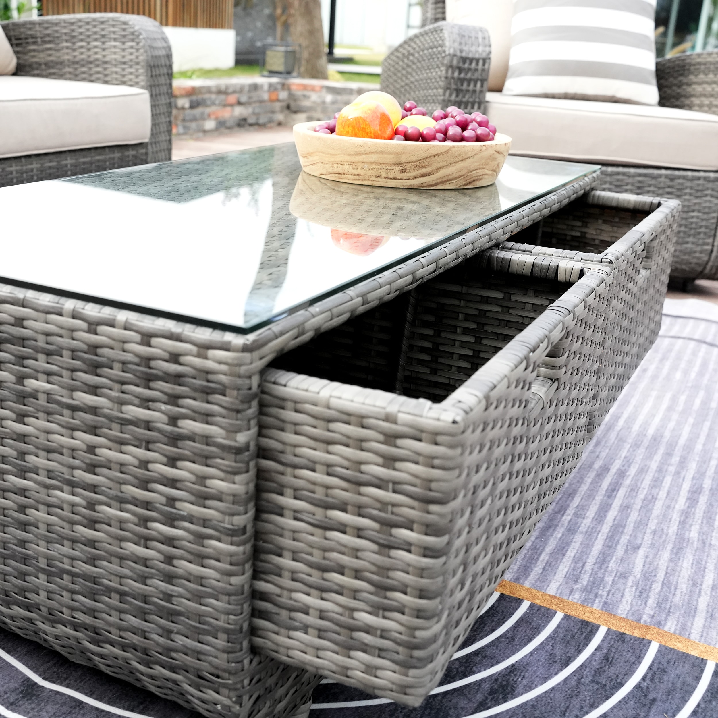 Moda Furnishings CMAS-1515-GR Patio-Conversation-Sets - View #8