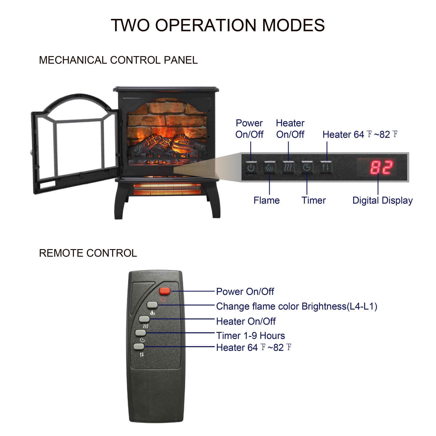 Streamdale Furniture W1769112698 Electric-Fireplaces - View #4