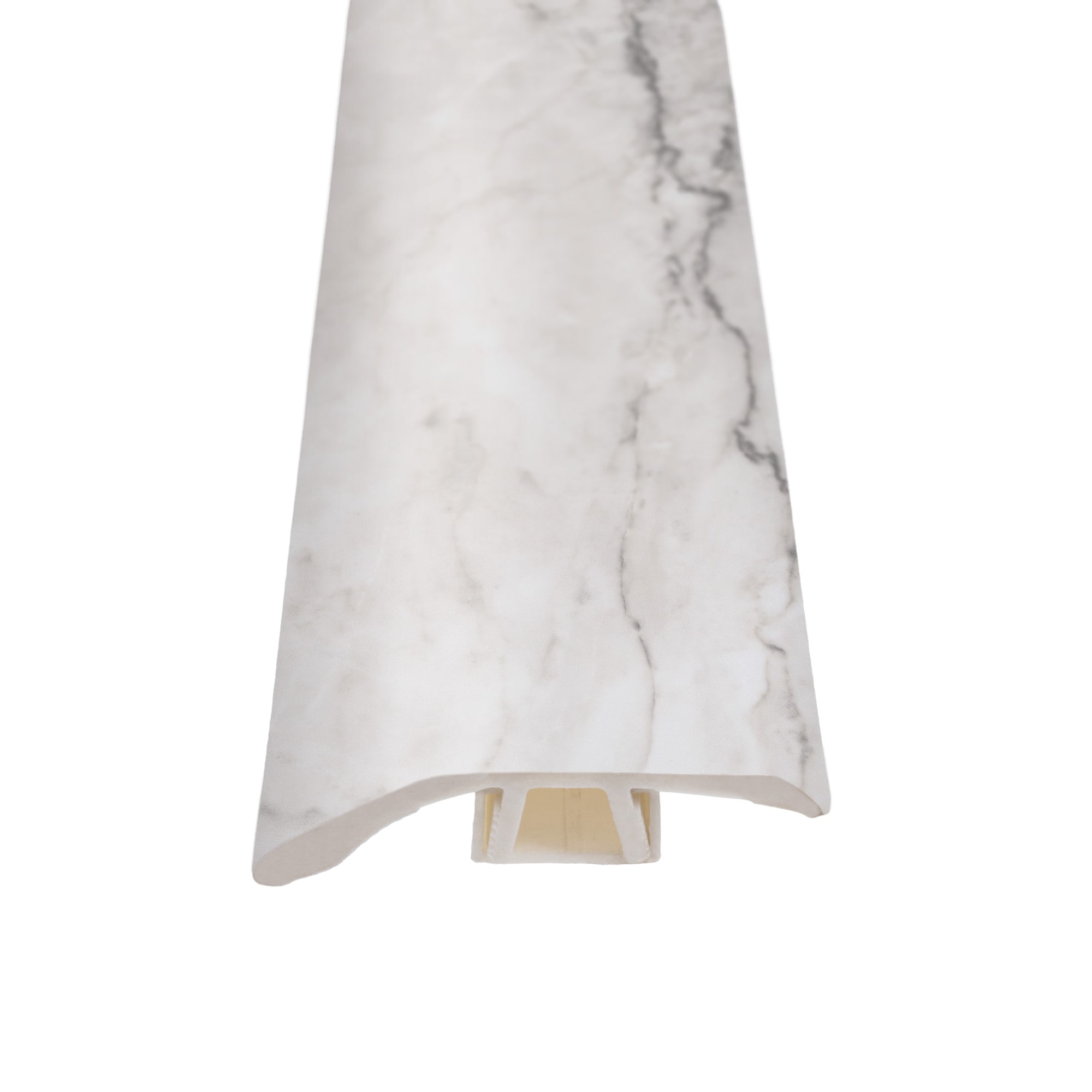 SMARTCORE Tile Cascade Marble 0.39-Inches T x 1.80-Inches W x 94-Inches L PVC Reducer
