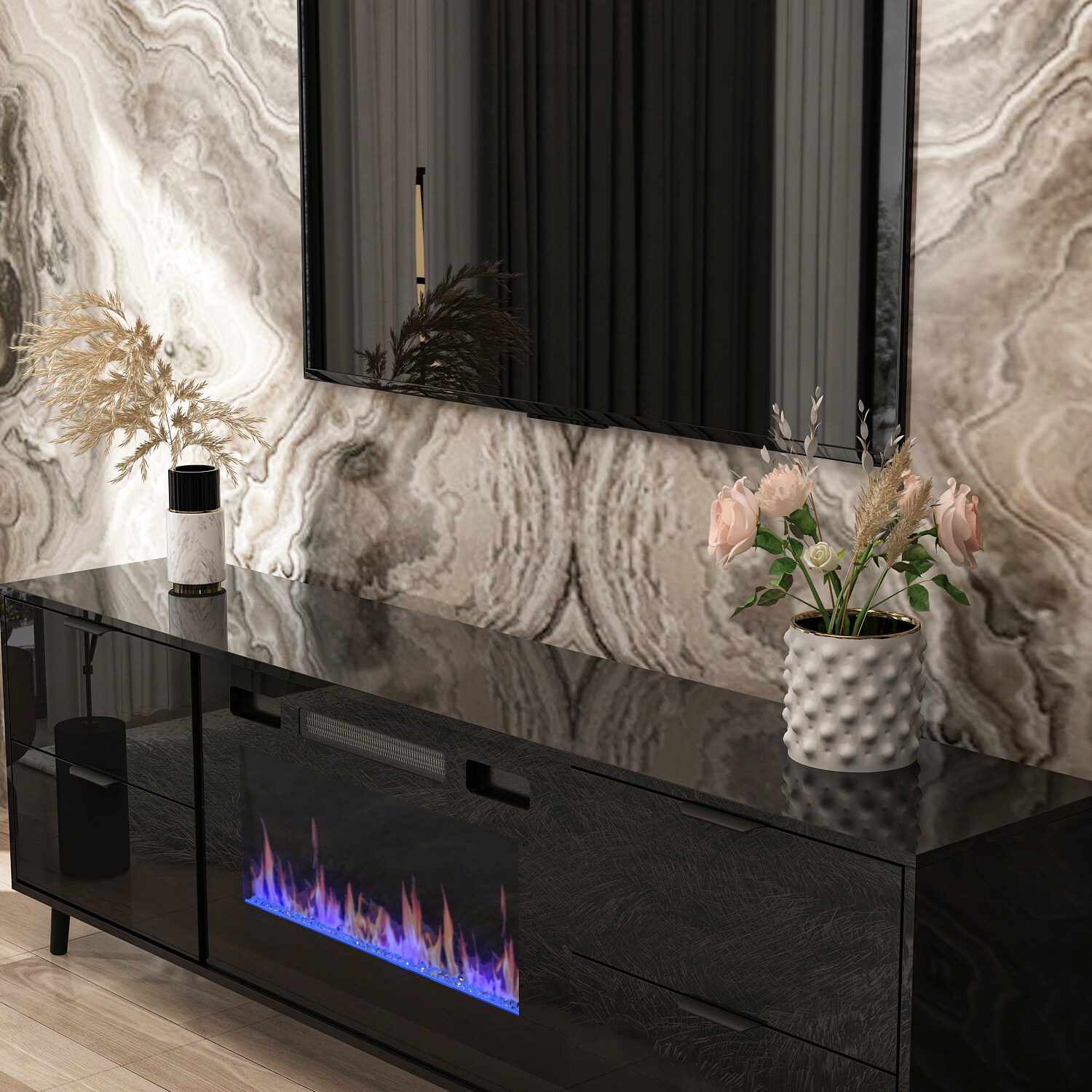 FUFU&GAGA KF020305-01+308 Electric-Fireplaces - View #8