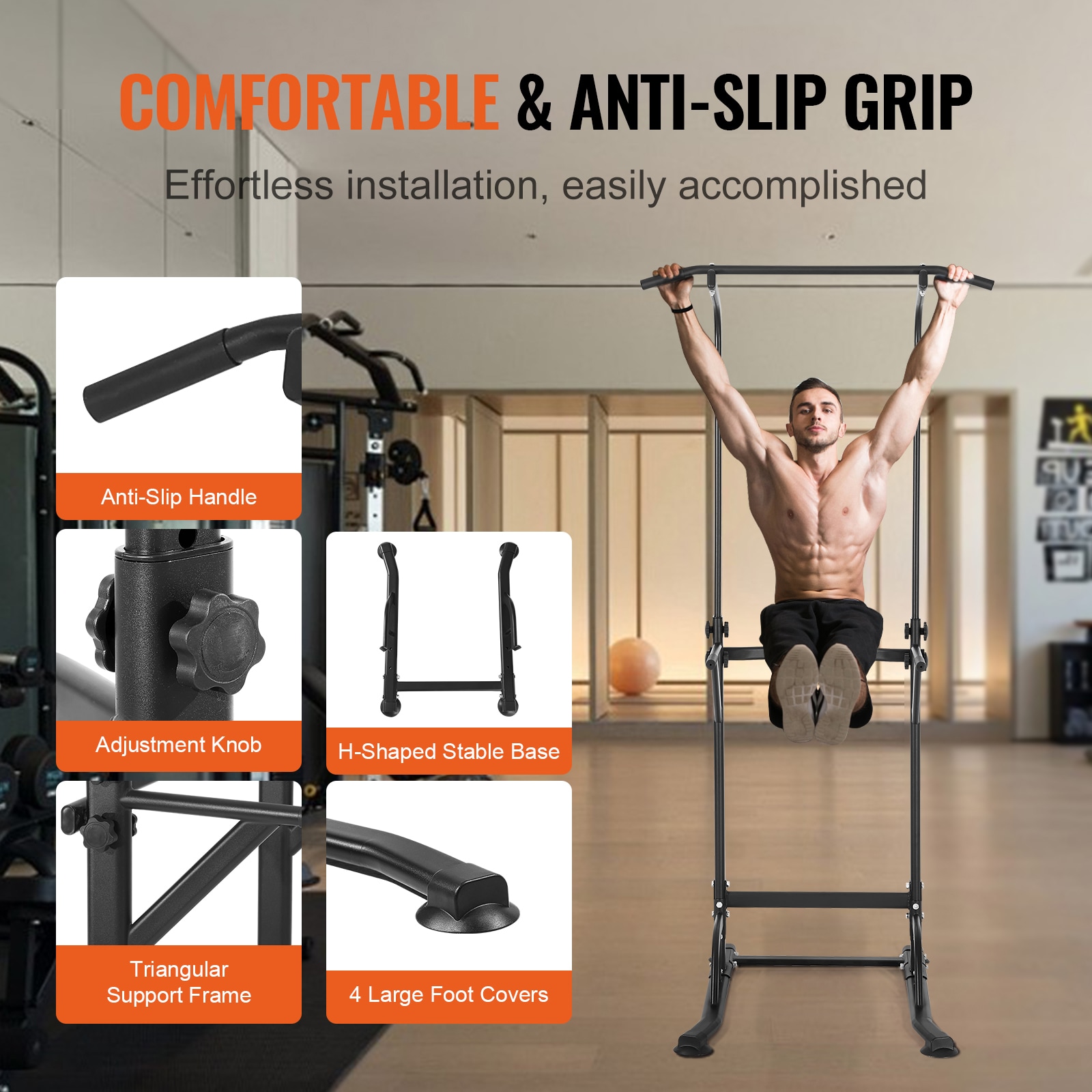 VEVOR DGNYTXSJBDZDXJWLBV0 Pull-up-Push-up-Bars - View #7